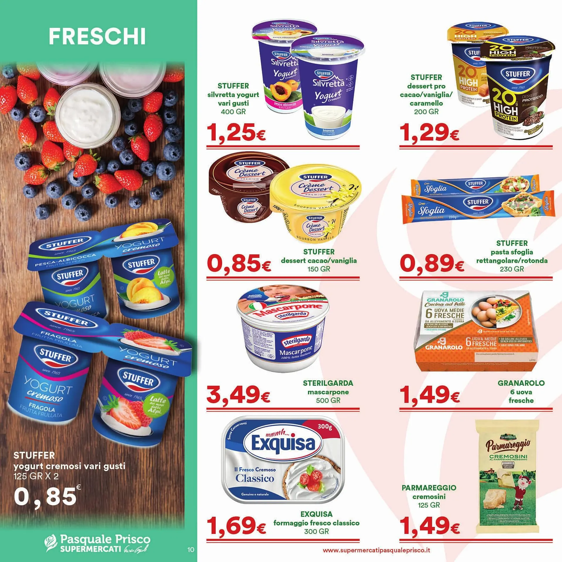 Volantino Supermercati Pasquale Prisco da 21 ottobre a 3 novembre di 2025 - Pagina del volantino 10