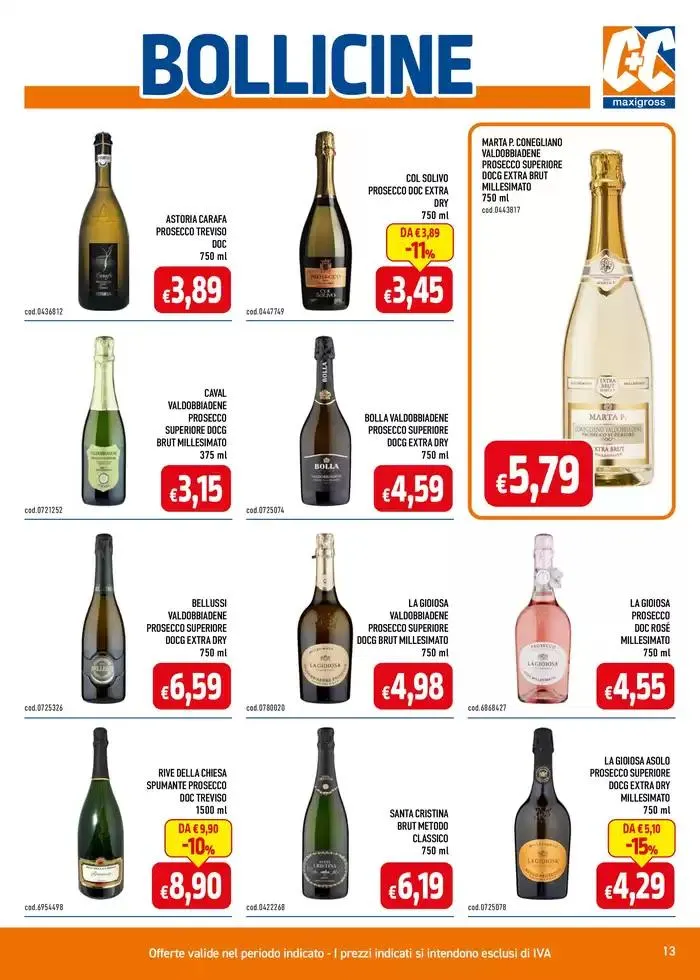 Promozioni, offerte per il tuo business da 21 ottobre a 3 novembre di 2024 - Pagina del volantino 13