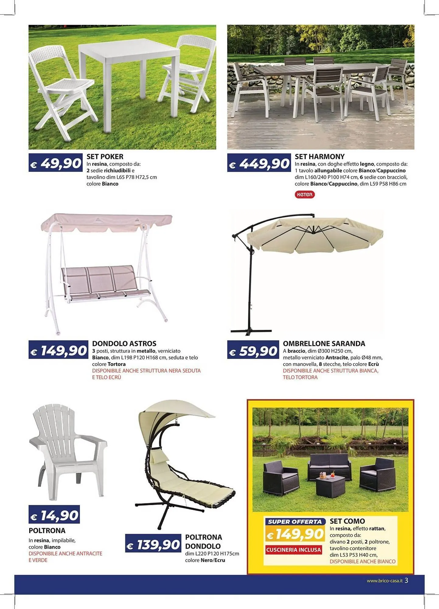 Volantino Bricocasa da 6 giugno a 29 giugno di 2025 - Pagina del volantino 3