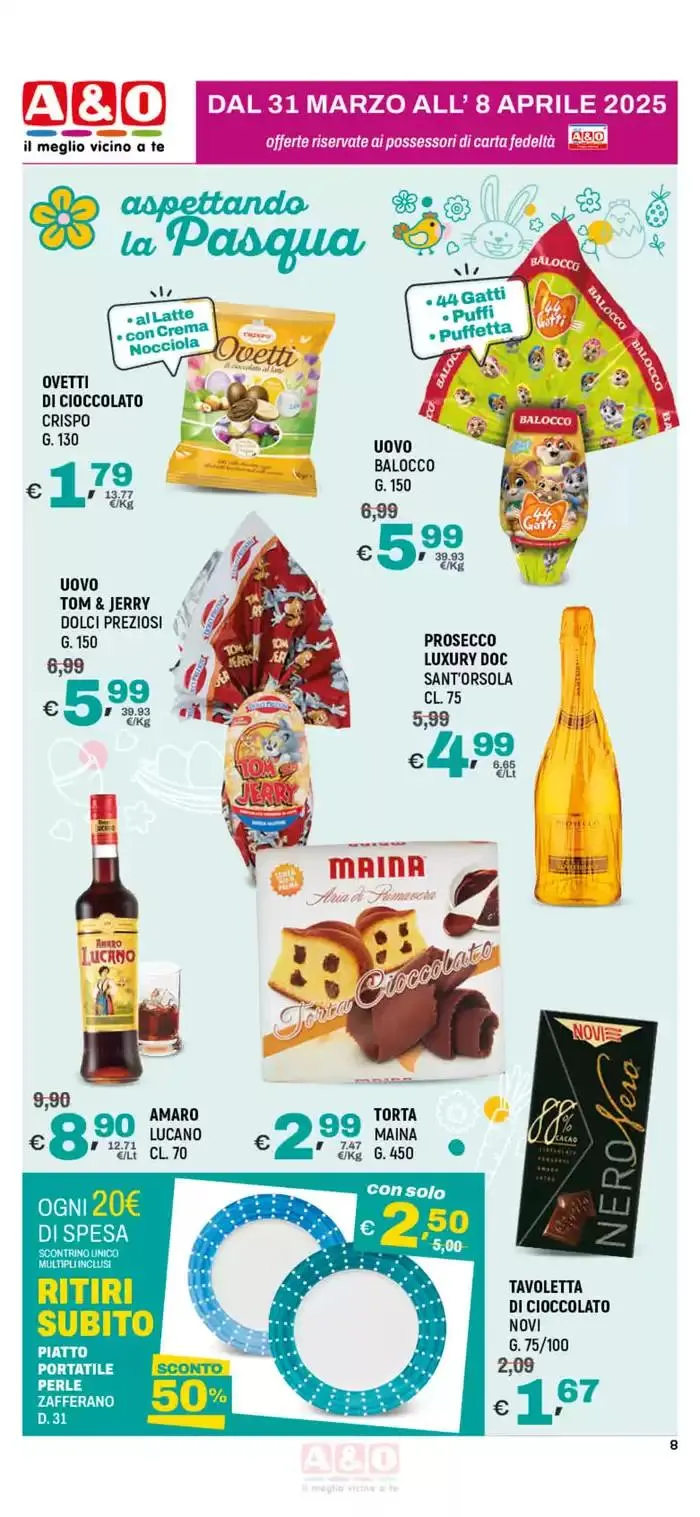 Aspettando la Pasqua da 31 marzo a 8 aprile di 2025 - Pagina del volantino 8