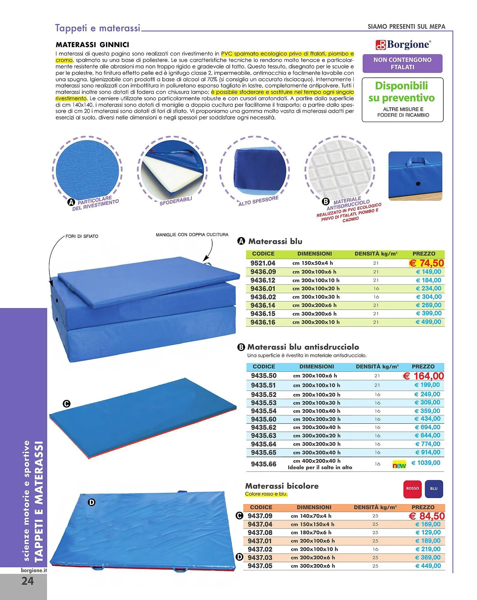 Volantino Borgione Sport da 18 gennaio a 28 dicembre di 2024 - Pagina del volantino 24
