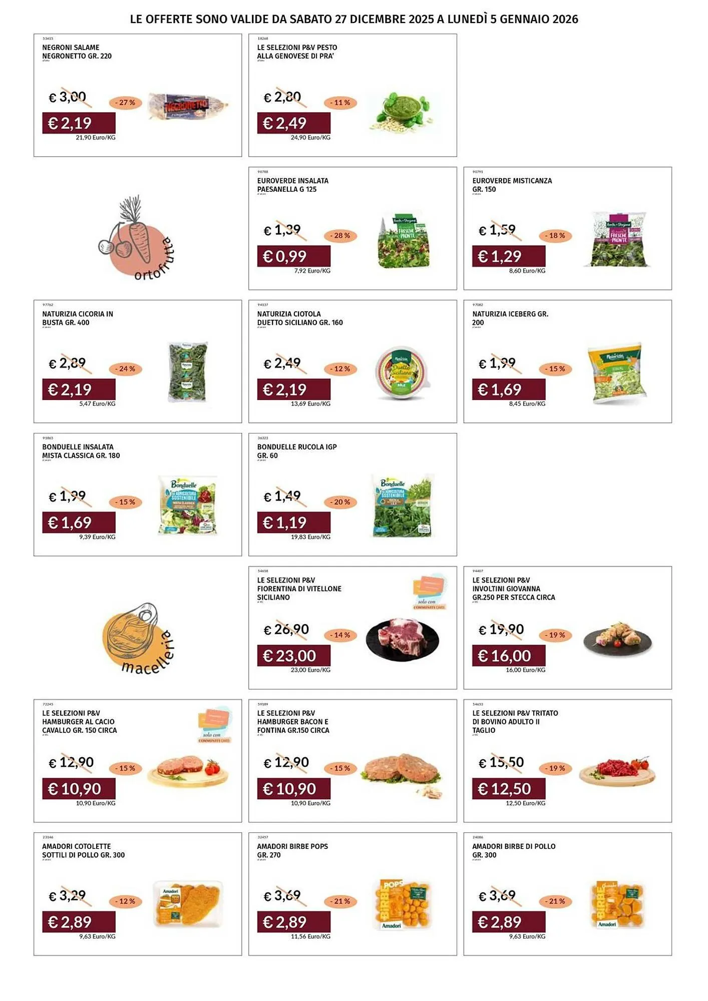 Volantino Prezzemolo e Vitale da 29 dicembre a 5 gennaio di 2026 - Pagina del volantino 3