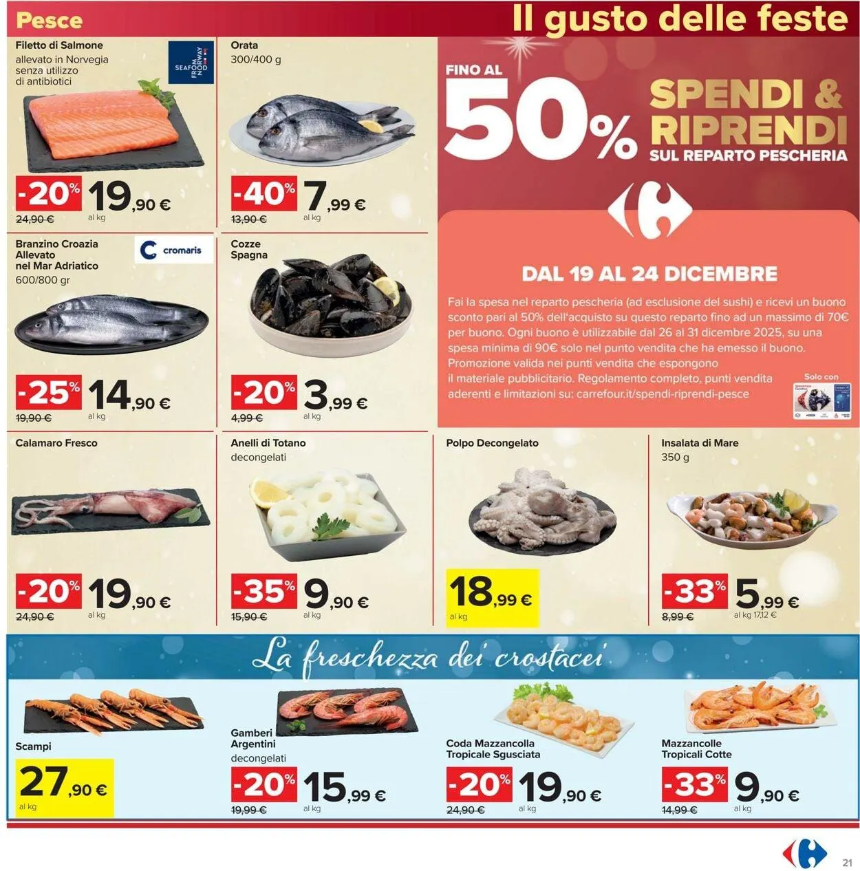 Carrefour Volantino attuale da 16 dicembre a 1 gennaio di 2026 - Pagina del volantino 21