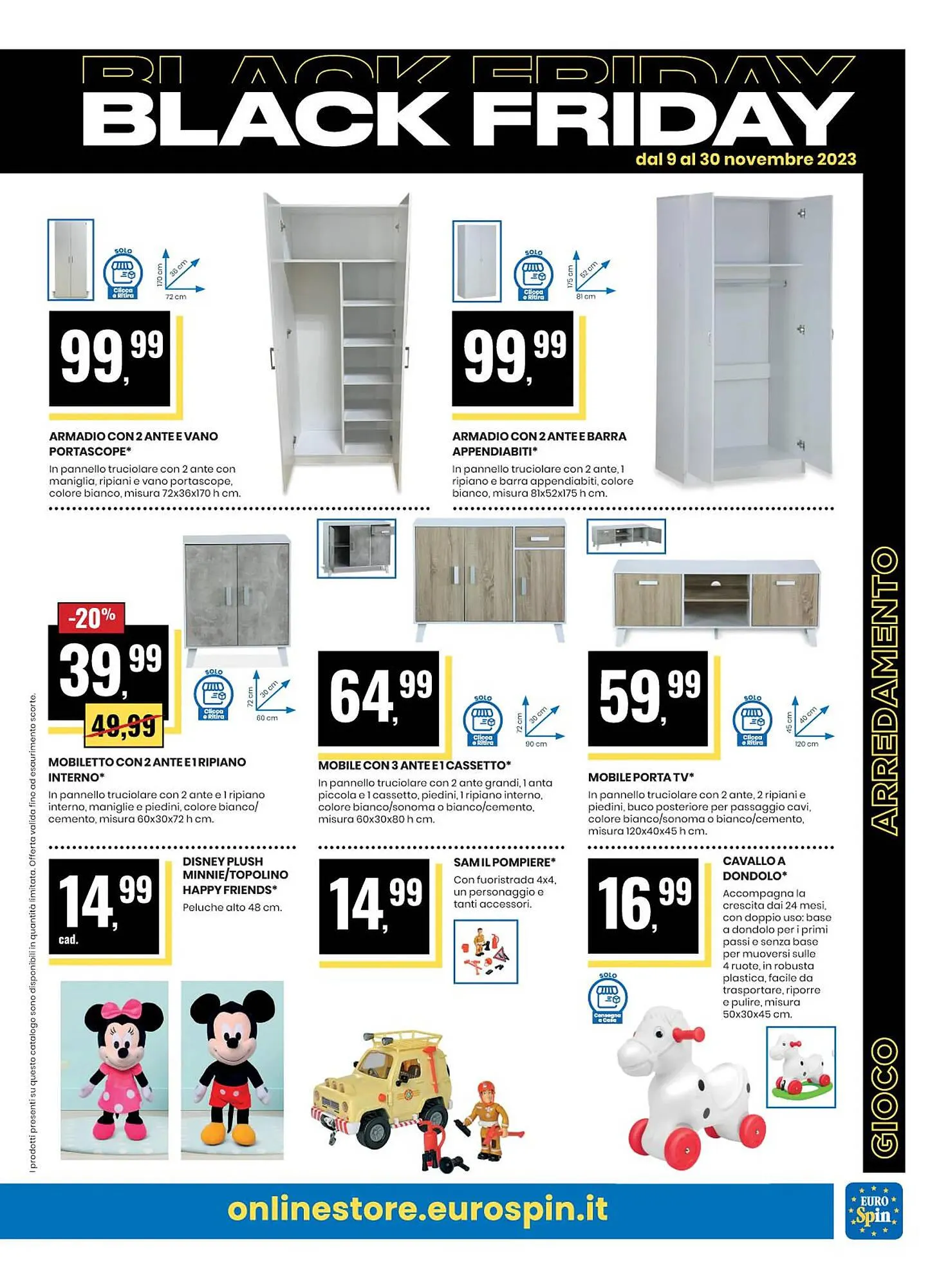 Volantino Eurospin da 20 novembre a 29 novembre di 2023 - Pagina del volantino 39