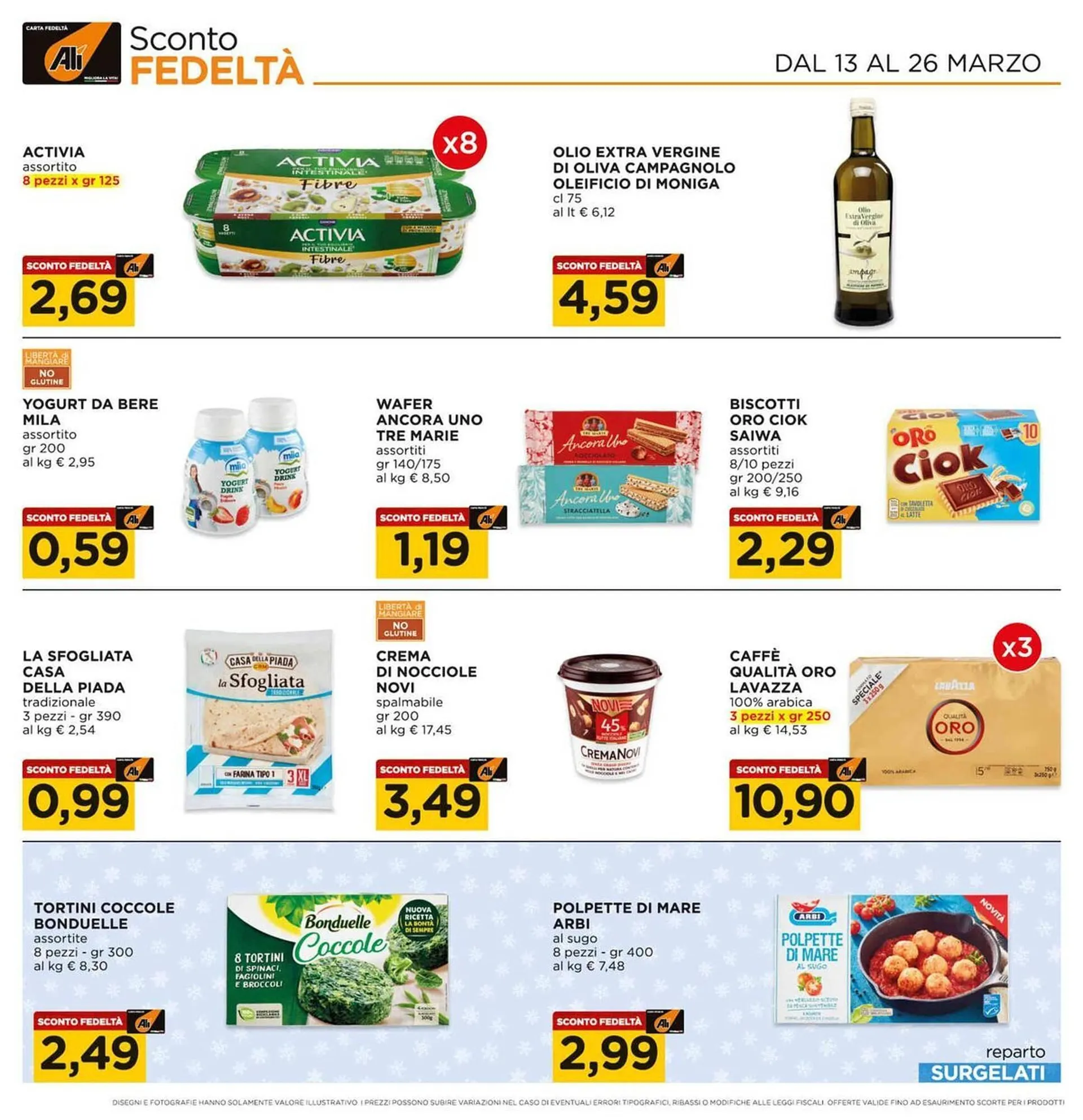 Volantino Alì Supermercati da 13 marzo a 26 aprile di 2025 - Pagina del volantino 14