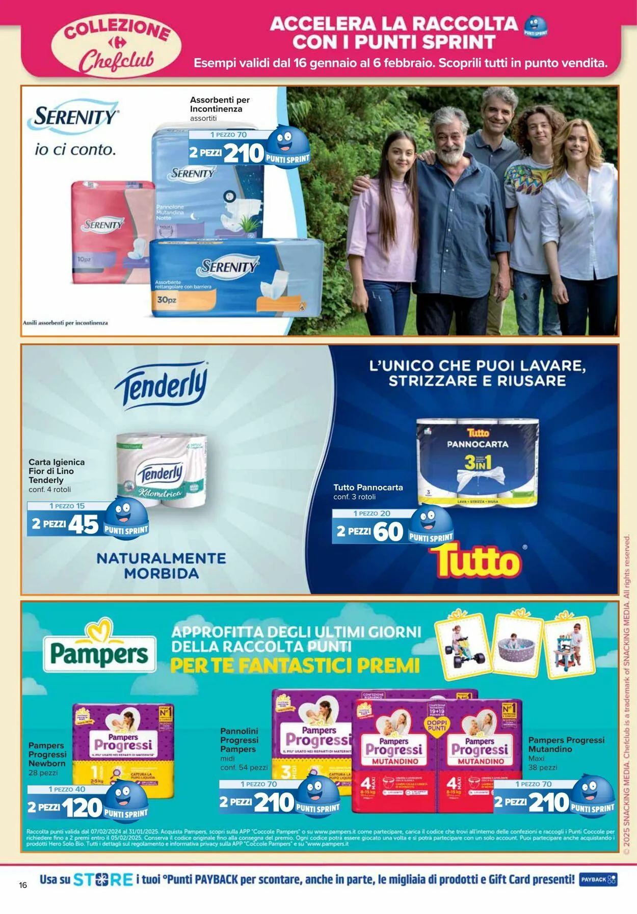 Carrefour Volantino attuale da 16 gennaio a 27 gennaio di 2025 - Pagina del volantino 16