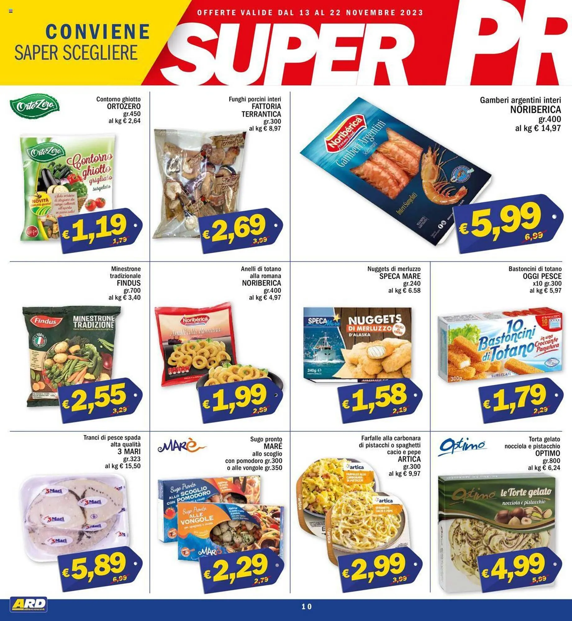Volantino Ard Discount da 13 novembre a 22 novembre di 2023 - Pagina del volantino 10