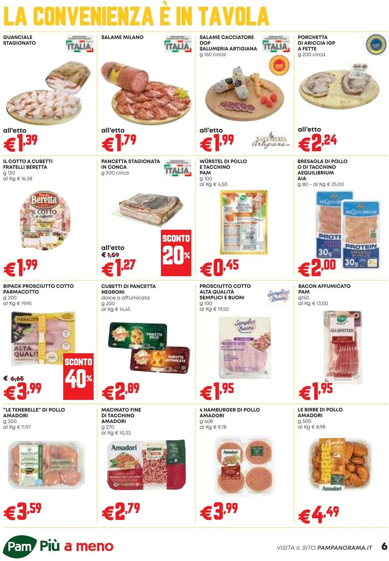 Pam Panorama Volantino attuale da 29 gennaio a 12 febbraio di 2026 - Pagina del volantino 6