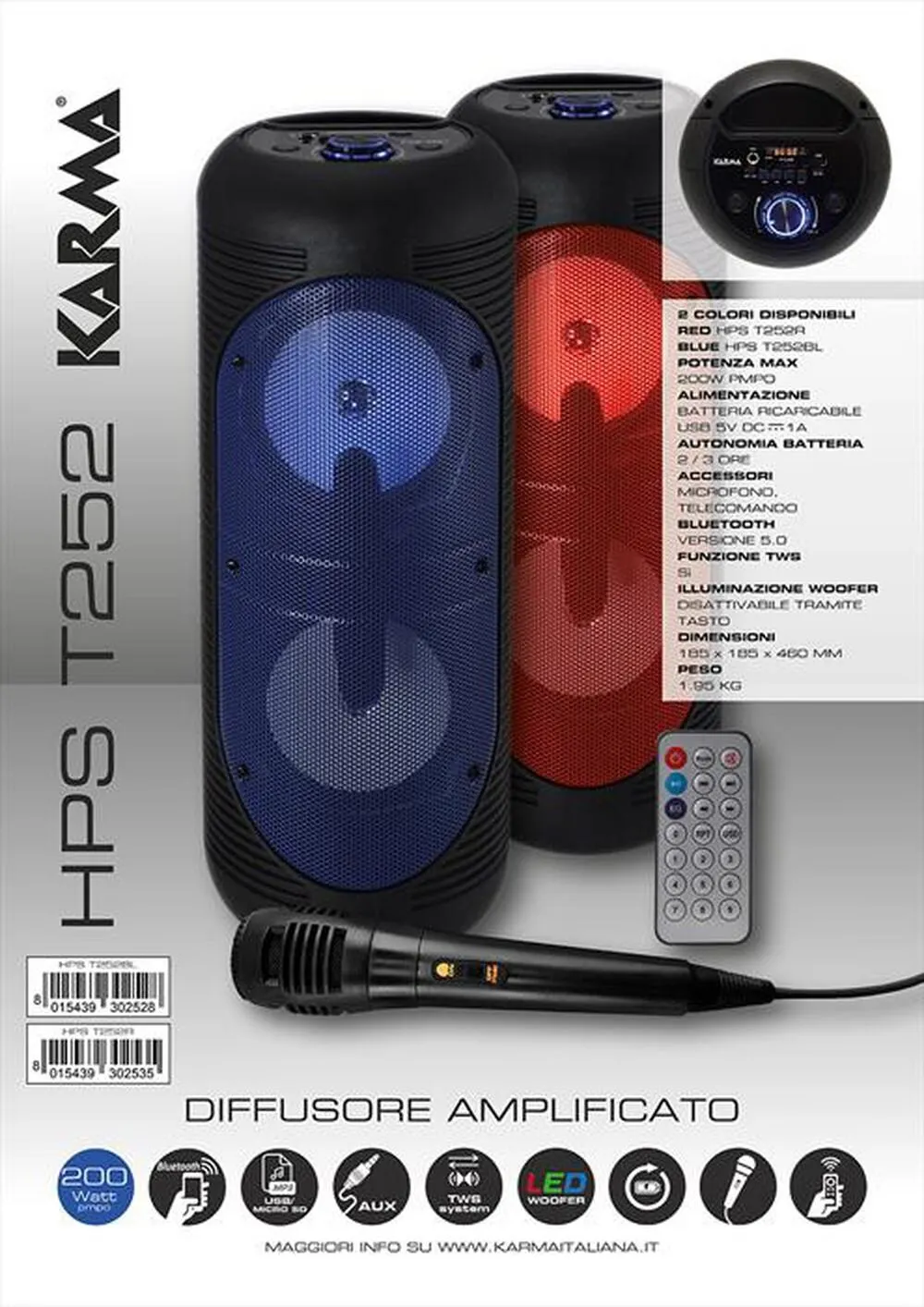 KARMA - HPS T252BL-Blu