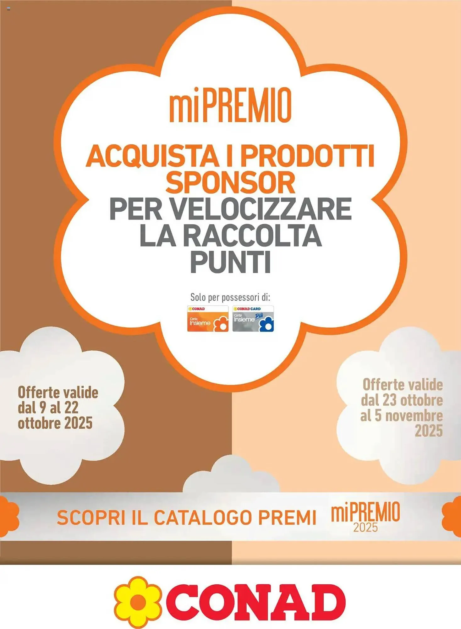 Volantino Conad da 9 ottobre a 5 novembre di 2025 - Pagina del volantino 1