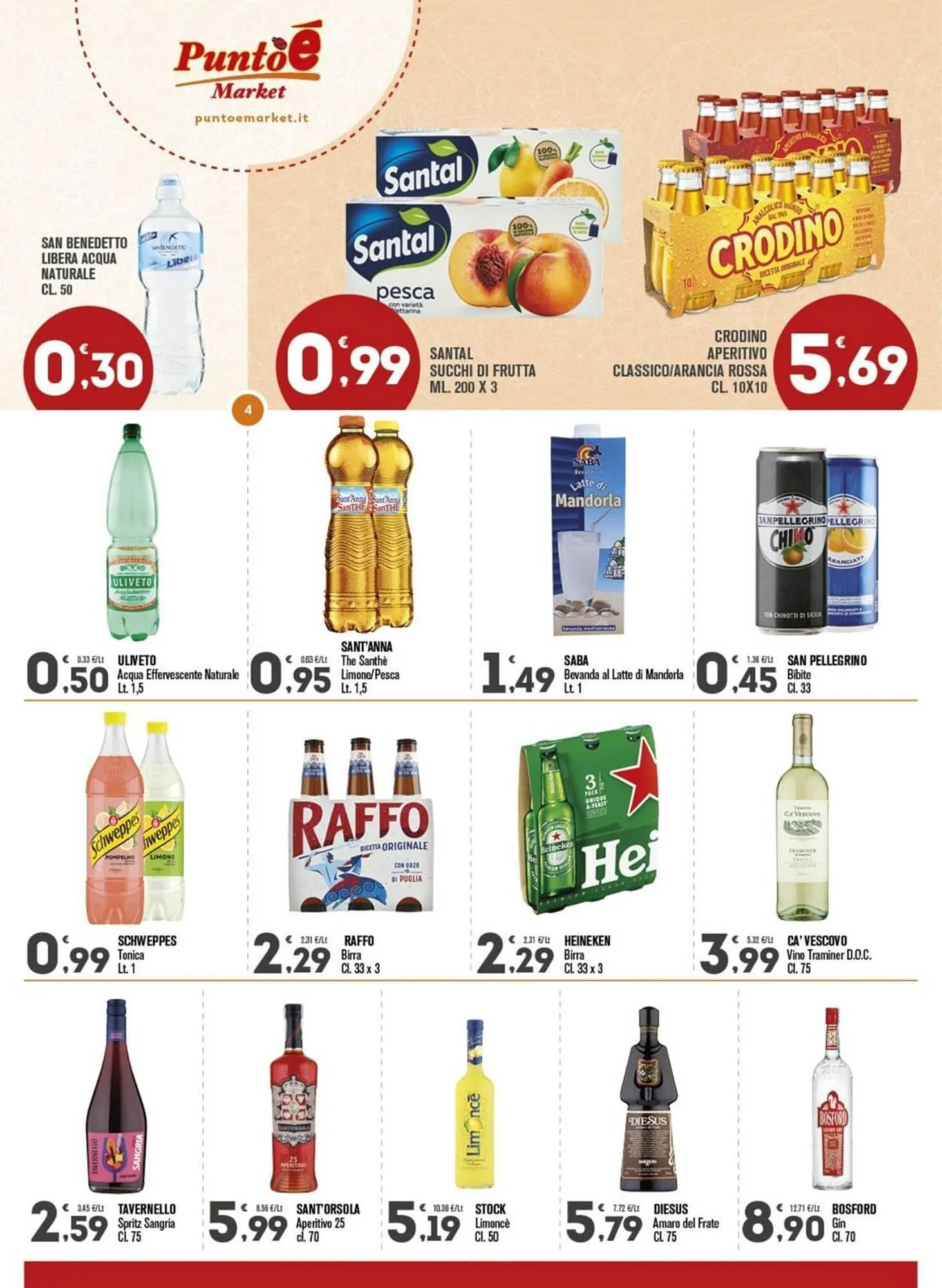 Volantino Punto é market da 11 maggio a 24 maggio di 2026 - Pagina del volantino 4