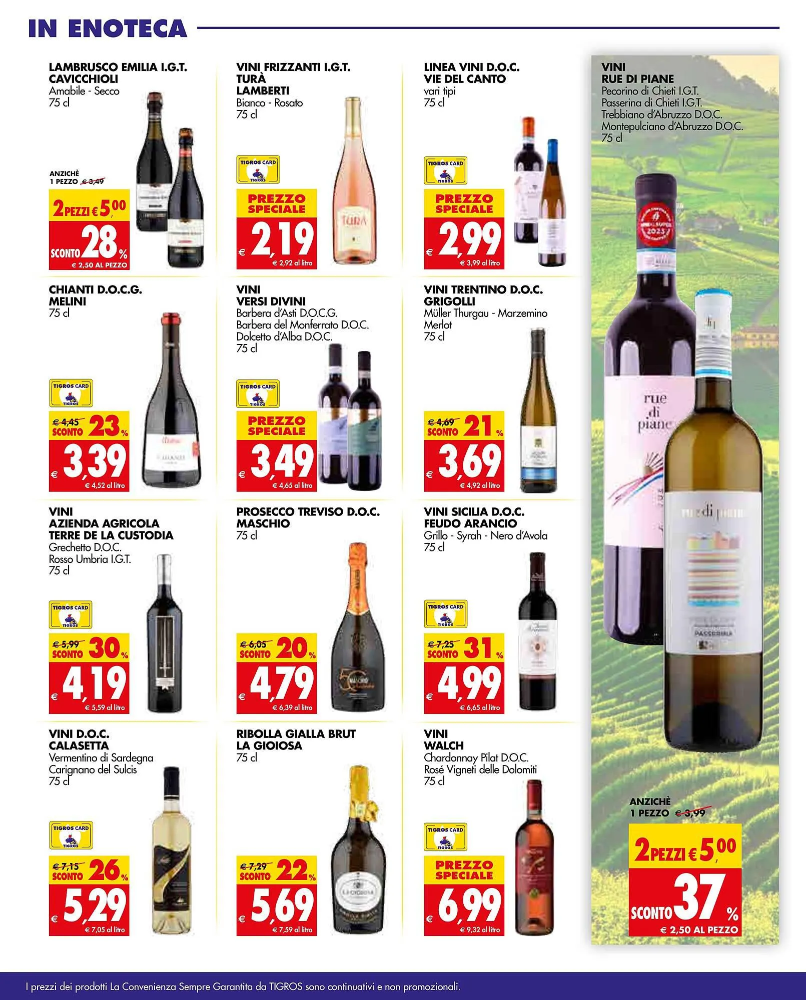 Volantino Tigros da 9 agosto a 22 agosto di 2023 - Pagina del volantino 15