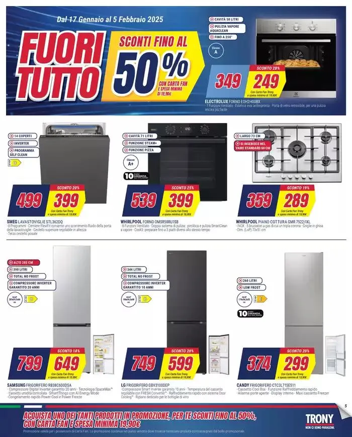 Fuori tutto da 17 gennaio a 5 febbraio di 2025 - Pagina del volantino 5