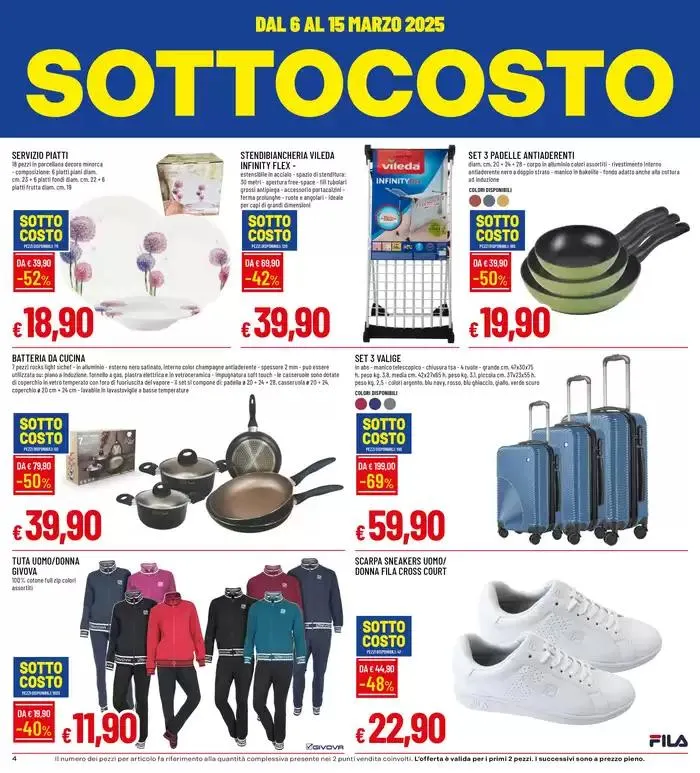 SOTTOCOSTO da 6 marzo a 15 marzo di 2025 - Pagina del volantino 4