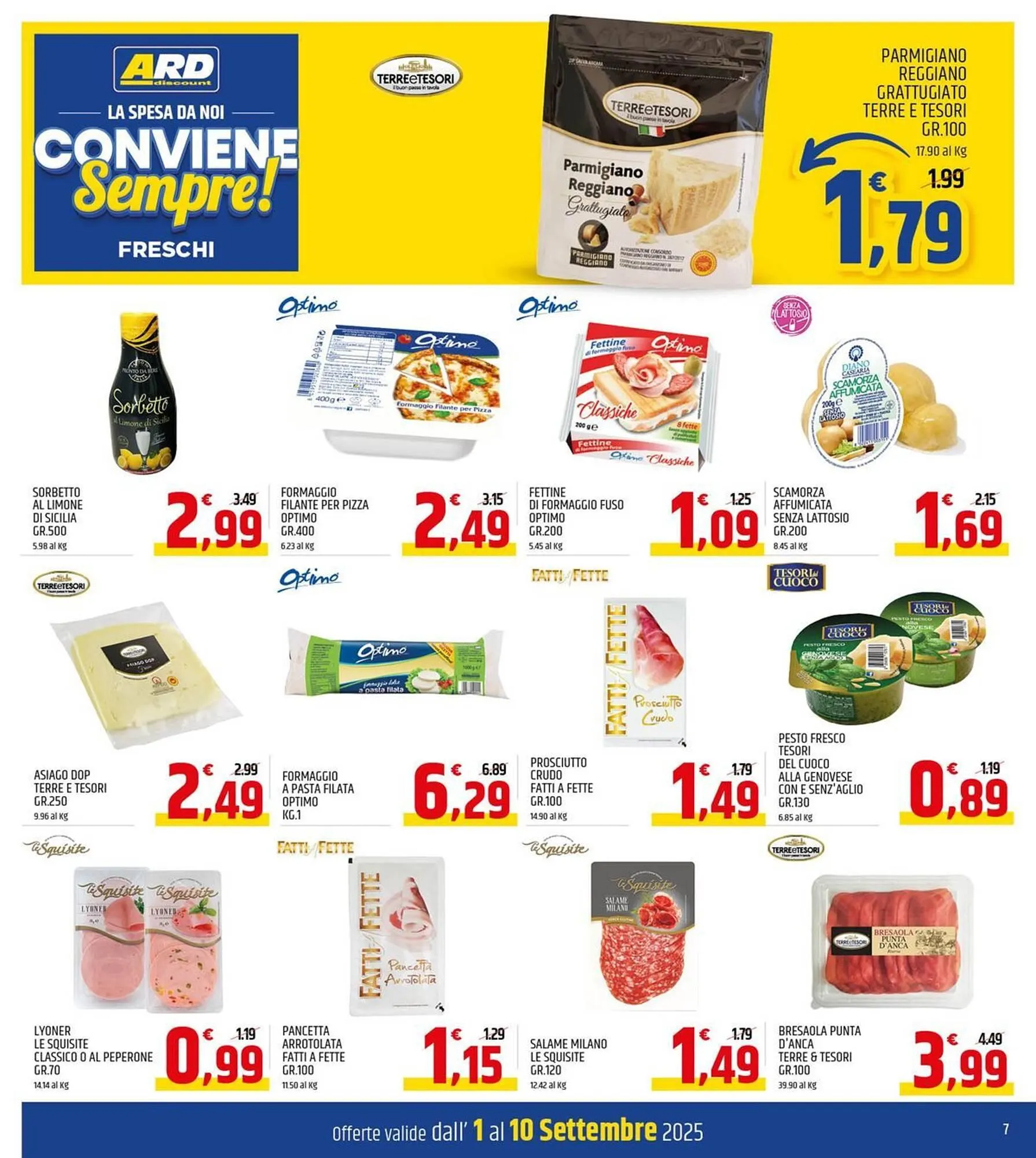 Volantino Ard Discount da 1 settembre a 10 settembre di 2025 - Pagina del volantino 7