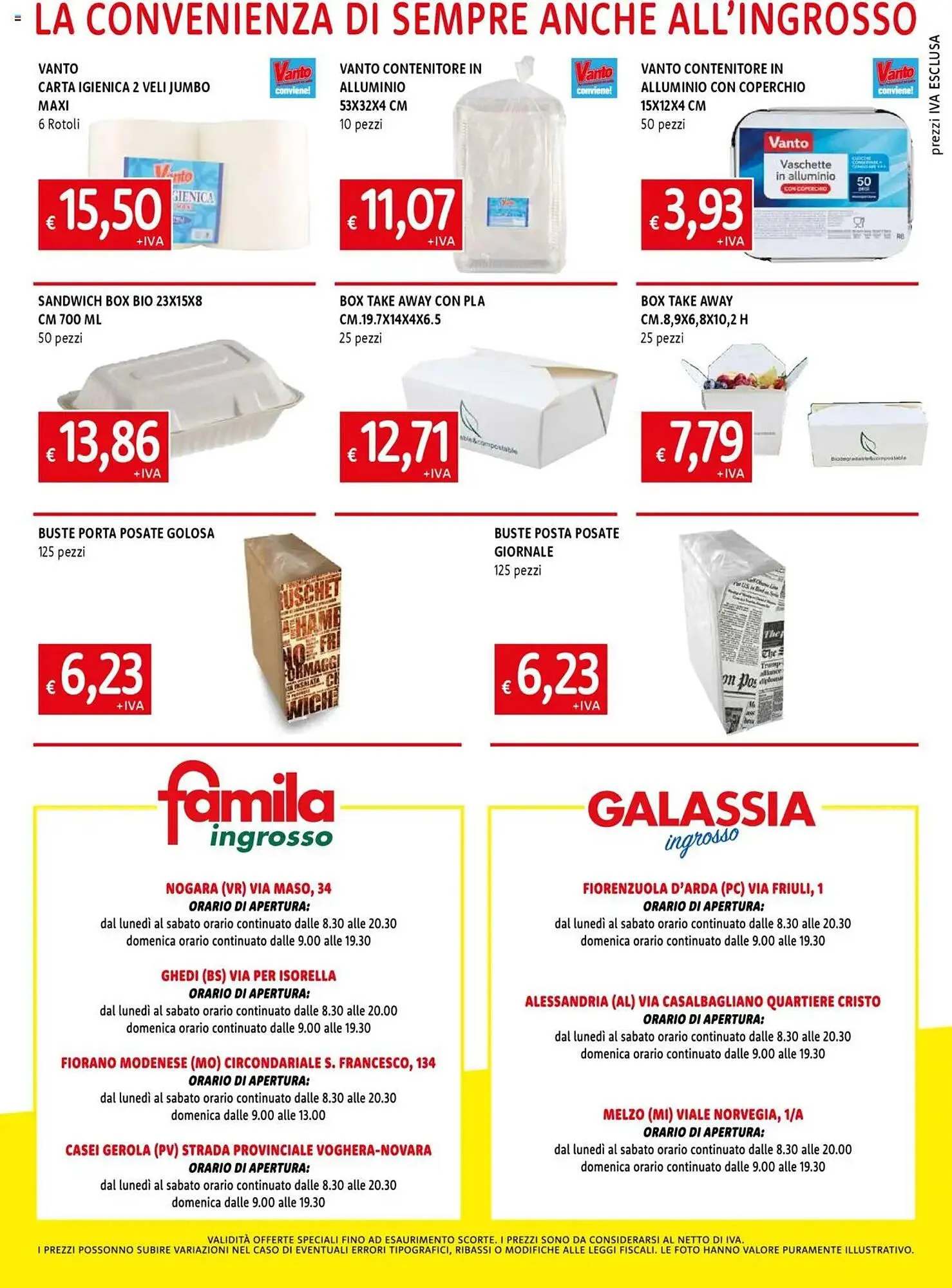 Volantino Galassia da 22 settembre a 10 ottobre di 2025 - Pagina del volantino 8