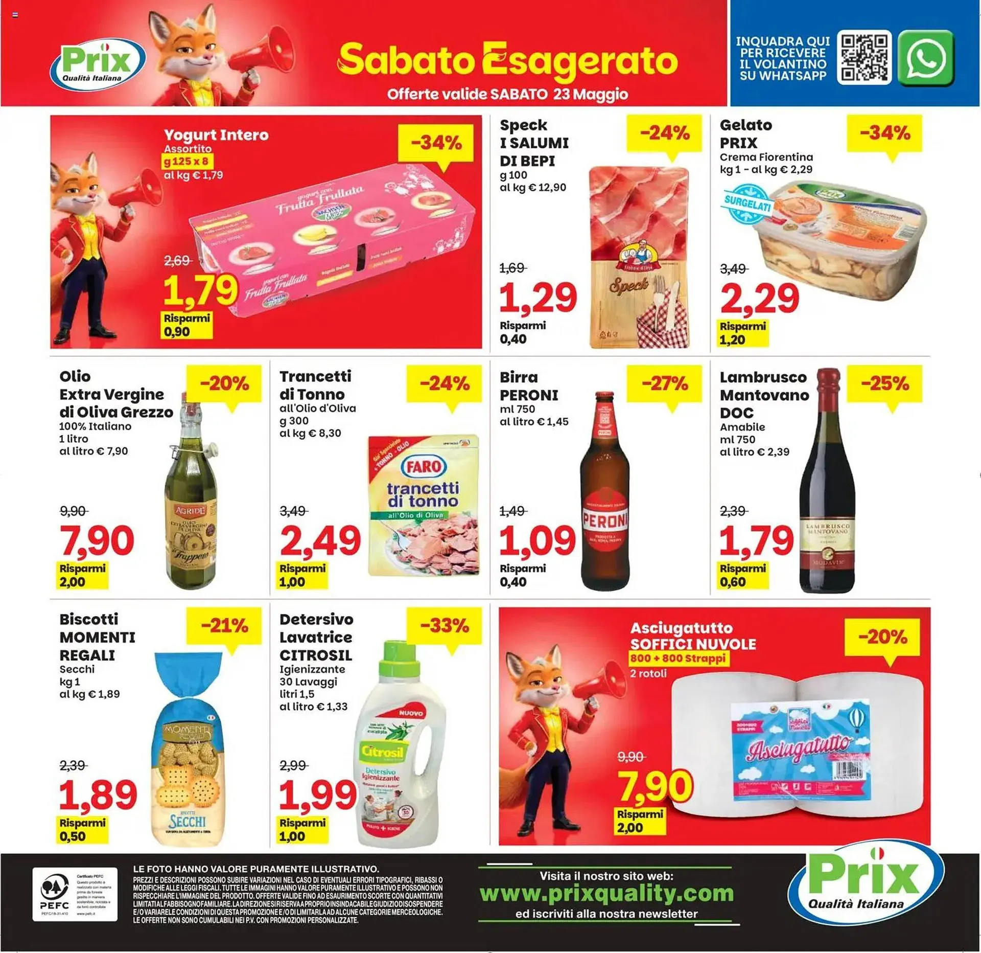 Volantino Prix Quality da 15 maggio a 25 maggio di 2026 - Pagina del volantino 24