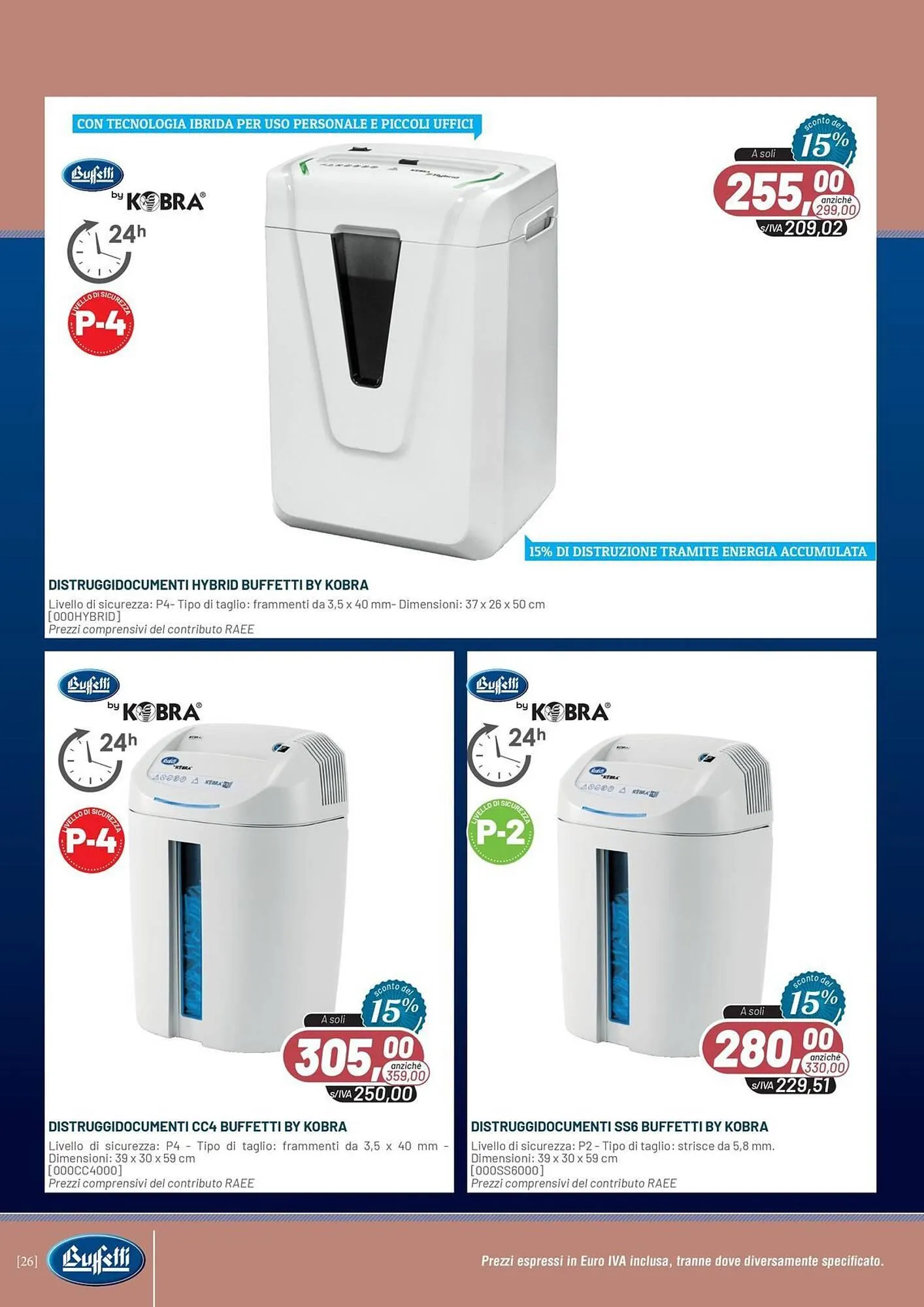 Volantino Buffetti da 7 gennaio a 28 febbraio di 2026 - Pagina del volantino 26