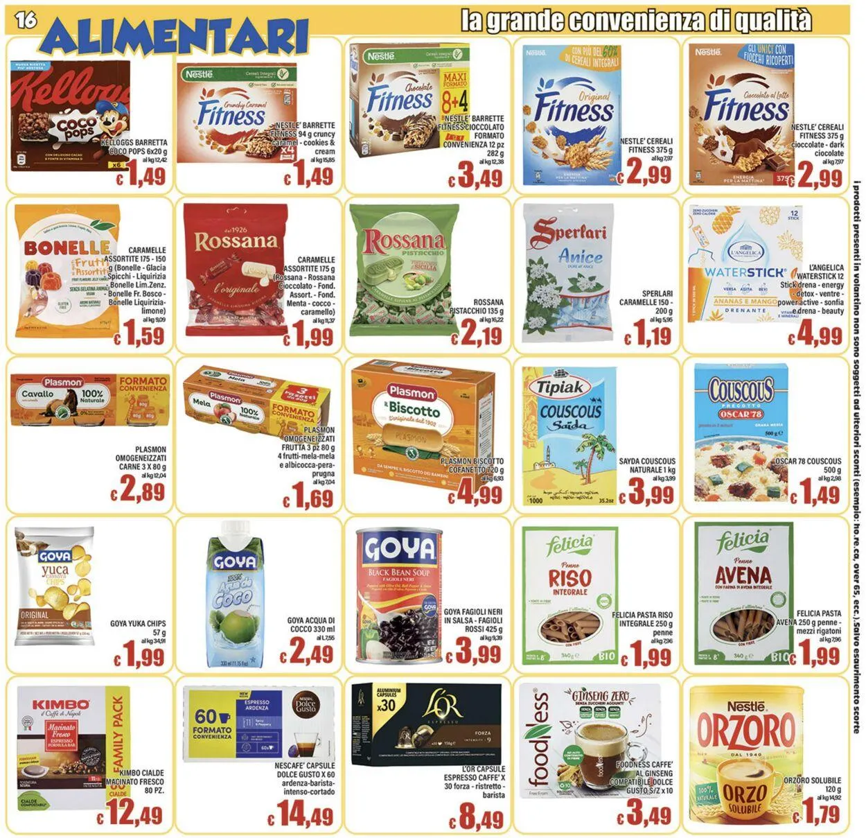 Top Supermercati Volantino attuale da 23 ottobre a 6 novembre di 2025 - Pagina del volantino 16