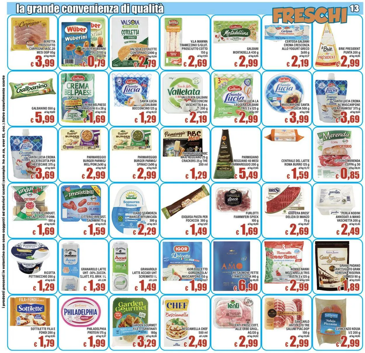 Top Supermercati Volantino attuale da 17 luglio a 31 luglio di 2025 - Pagina del volantino 13