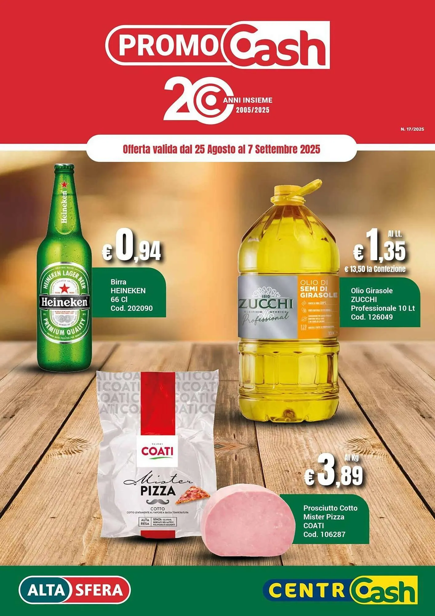 Volantino Centro Cash da 25 agosto a 7 settembre di 2025 - Pagina del volantino 1