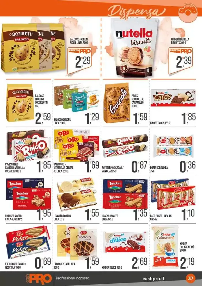 Scegli la qualita risparmia con noi! da 28 ottobre a 10 novembre di 2024 - Pagina del volantino 37