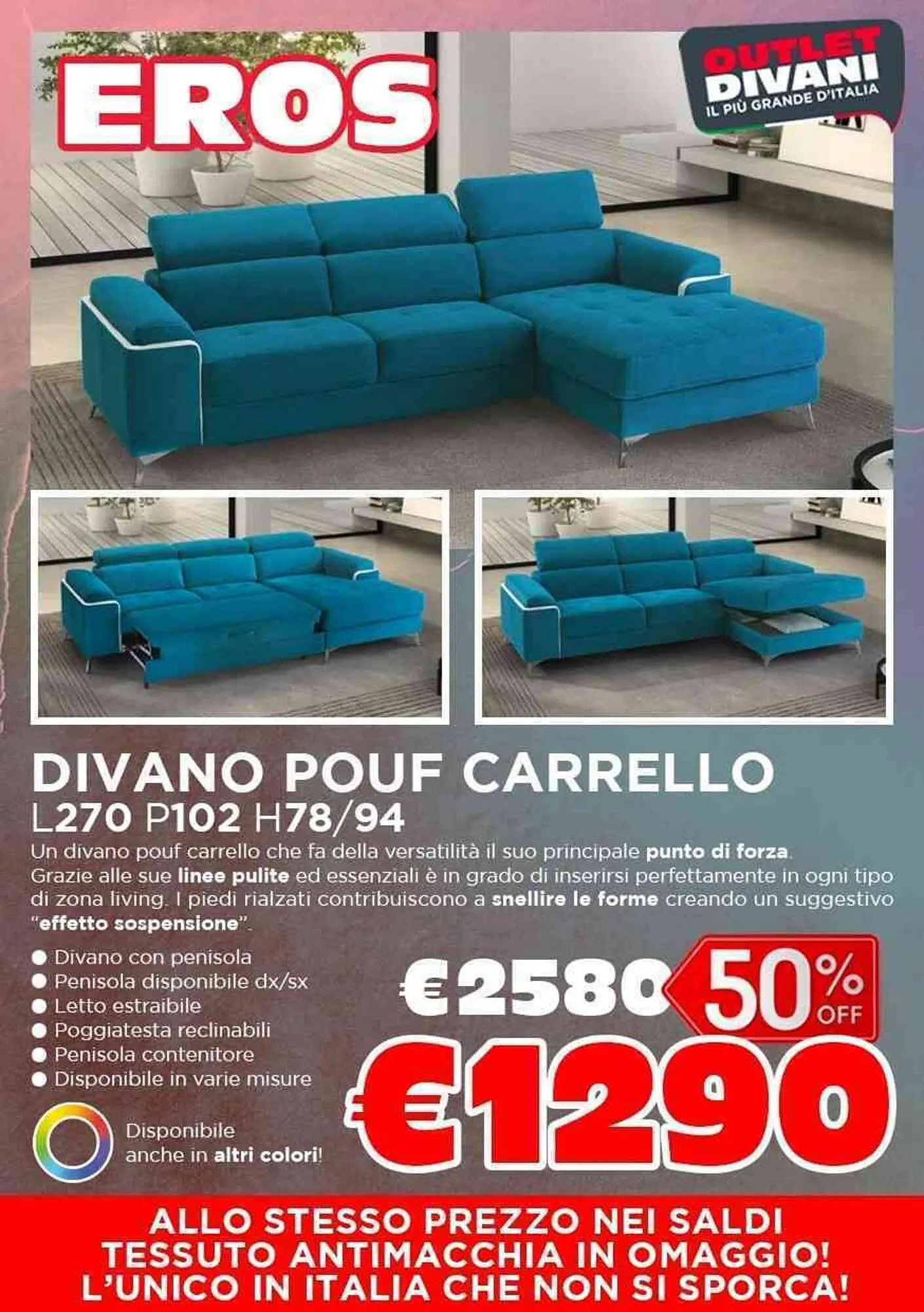 Volantino Outlet Divani da 1 gennaio a 31 gennaio di 2024 - Pagina del volantino 15