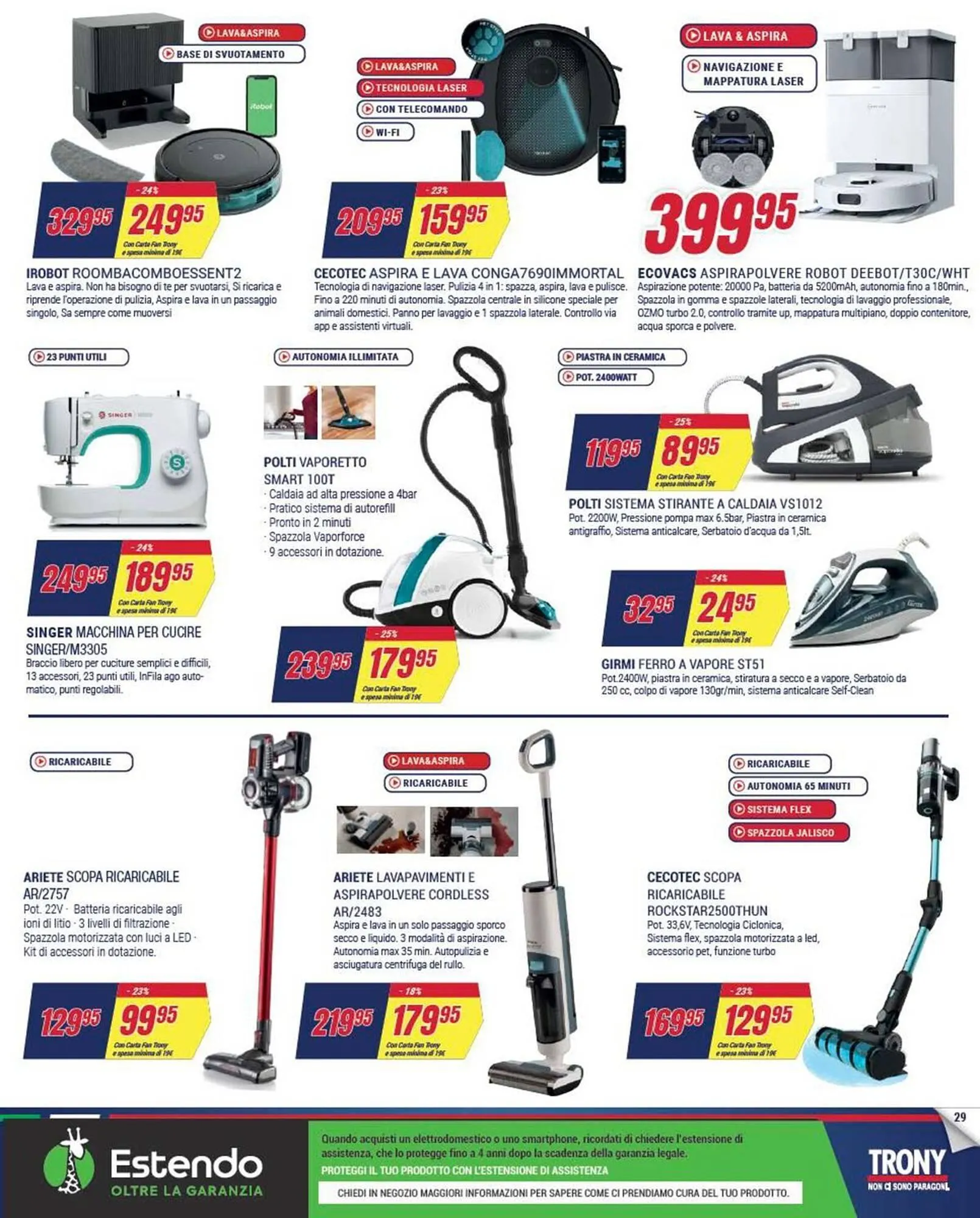 Volantino Trony da 27 dicembre a 14 gennaio di 2026 - Pagina del volantino 29
