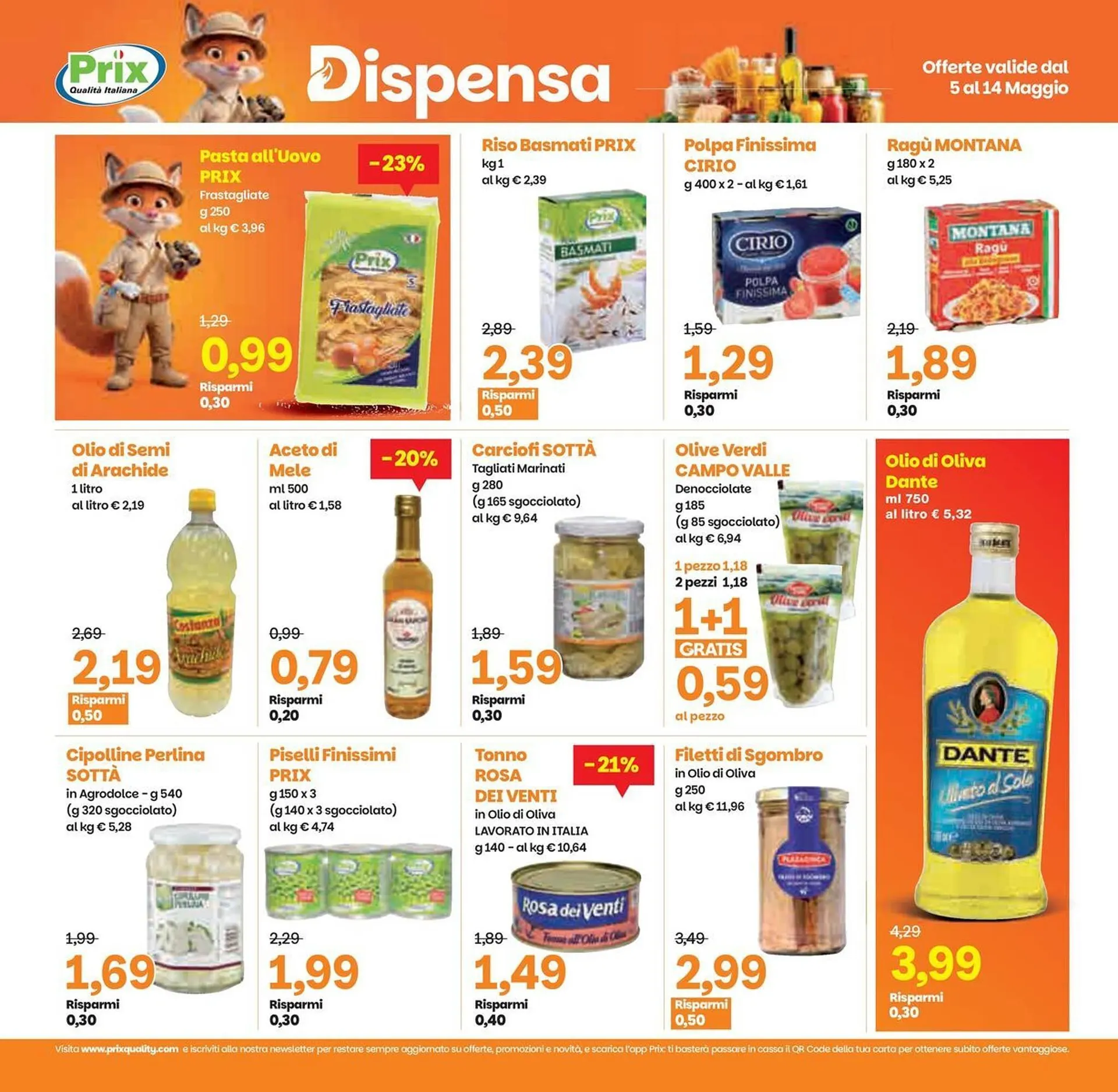 Volantino Prix Quality da 5 maggio a 14 maggio di 2026 - Pagina del volantino 15