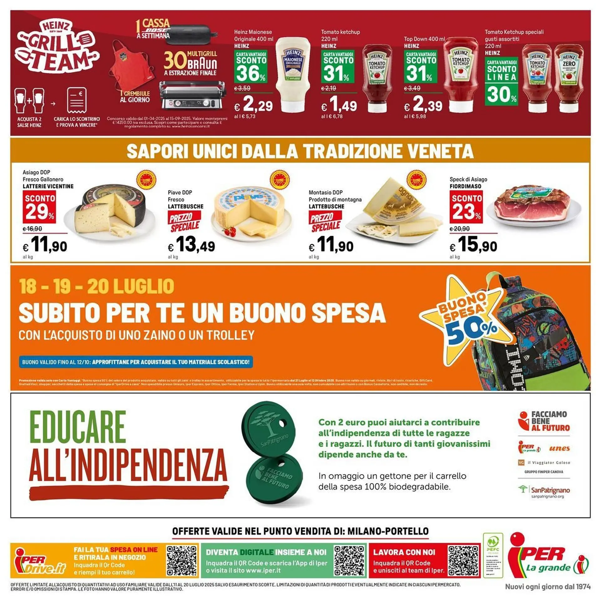 Volantino Iper La Grande da 11 luglio a 20 luglio di 2025 - Pagina del volantino 32
