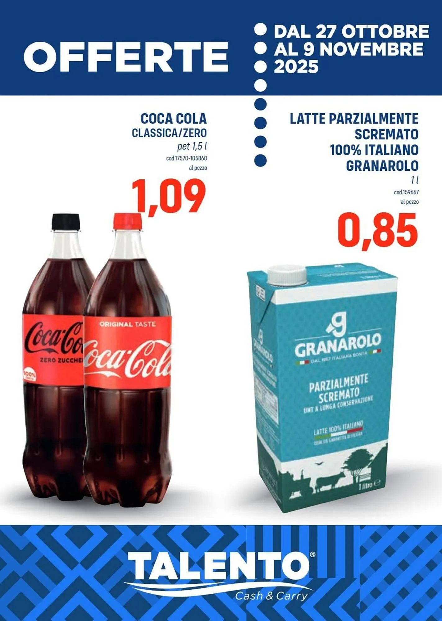 Volantino Talento Professional Store - 1