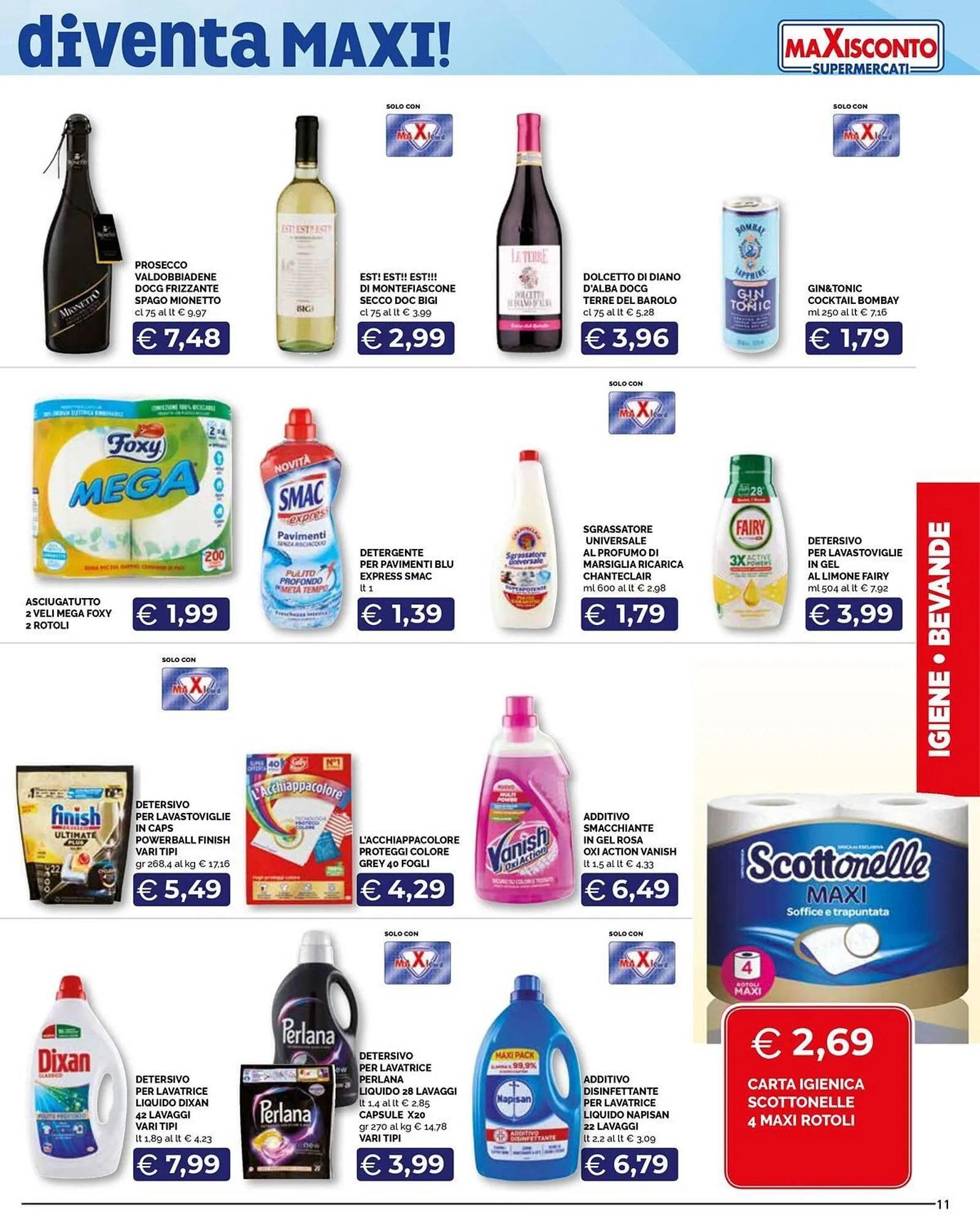Volantino Maxisconto da 10 marzo a 23 marzo di 2025 - Pagina del volantino 11