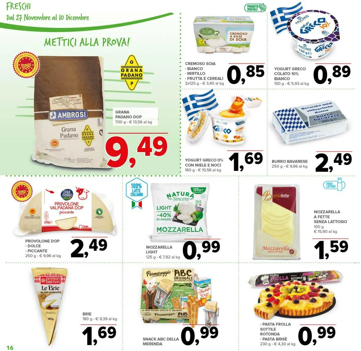 Todis Volantino attuale da 10 dicembre a 24 dicembre di 2025 - Pagina del volantino 16