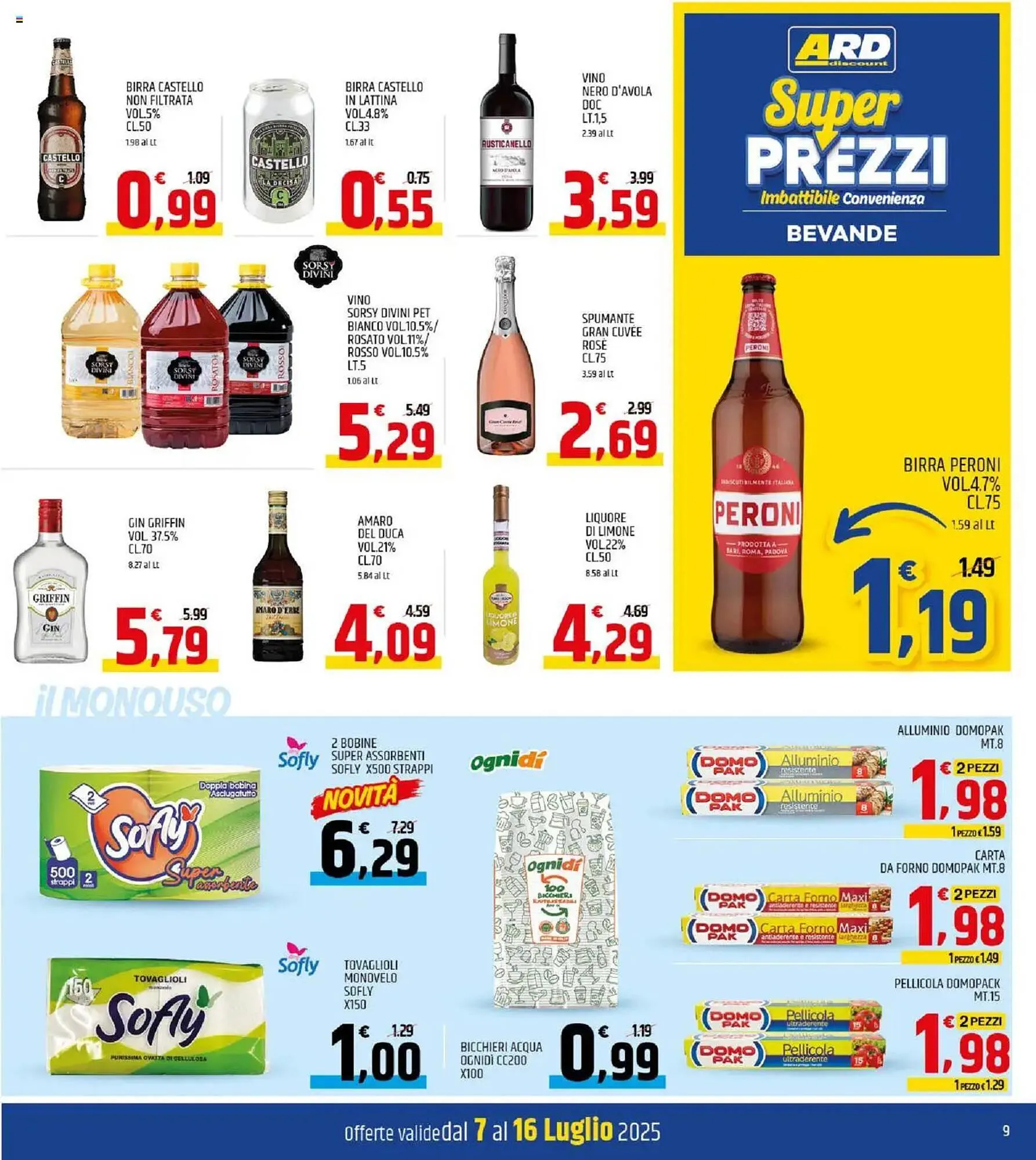 Volantino Ard Discount da 7 luglio a 16 luglio di 2025 - Pagina del volantino 9