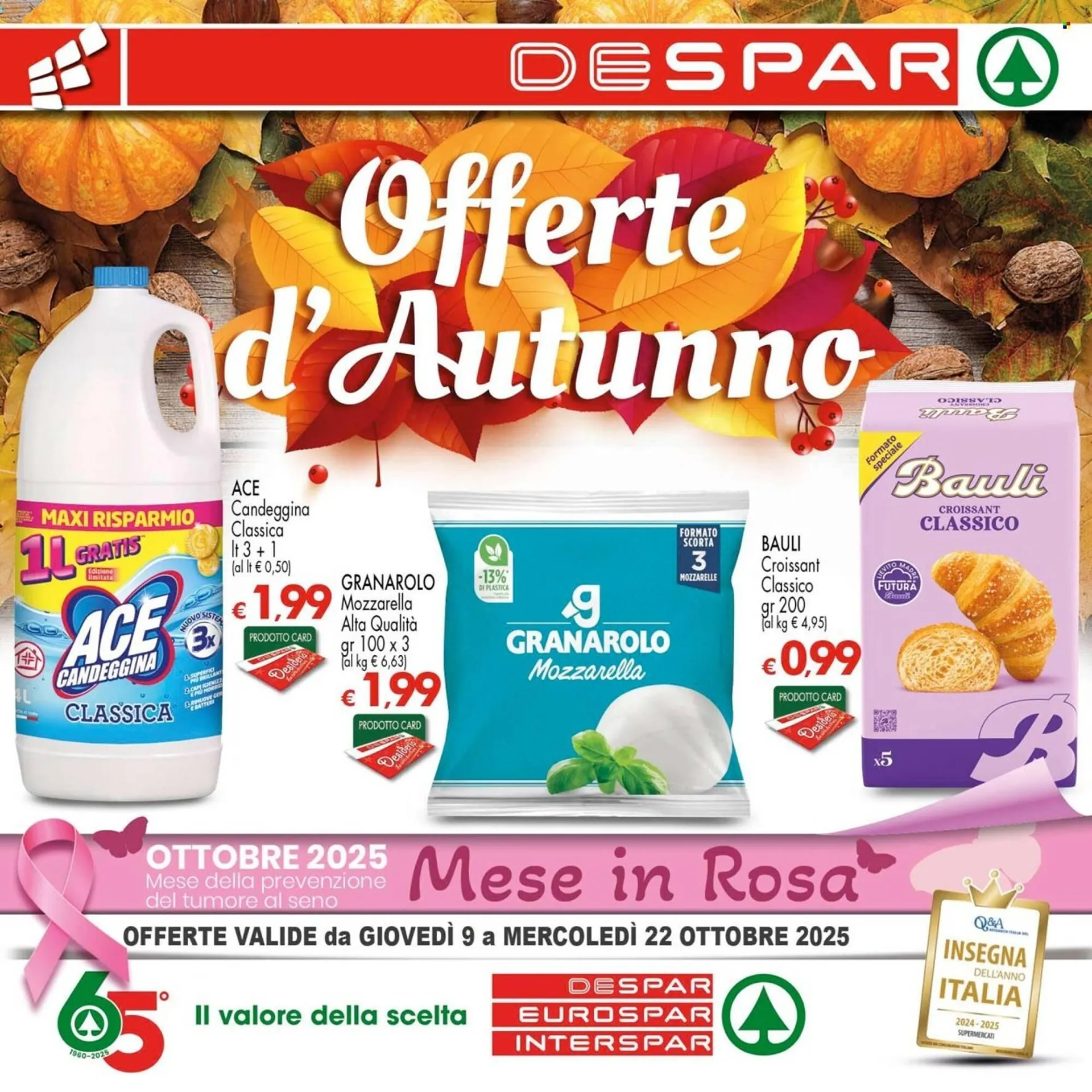 Volantino Despar da 9 ottobre a 22 ottobre di 2025 - Pagina del volantino 1