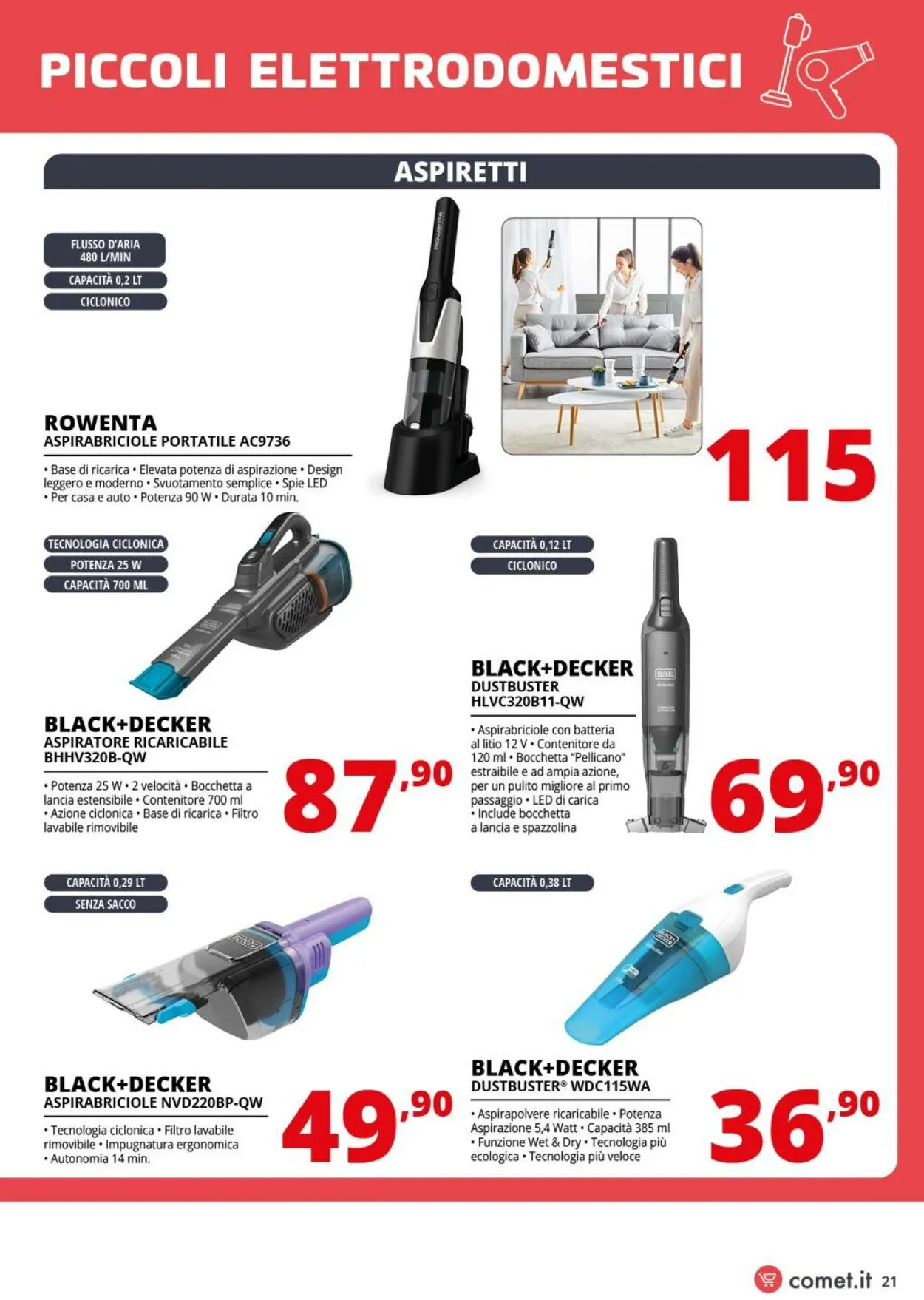 Comet Volantino attuale da 22 agosto a 11 settembre di 2025 - Pagina del volantino 21
