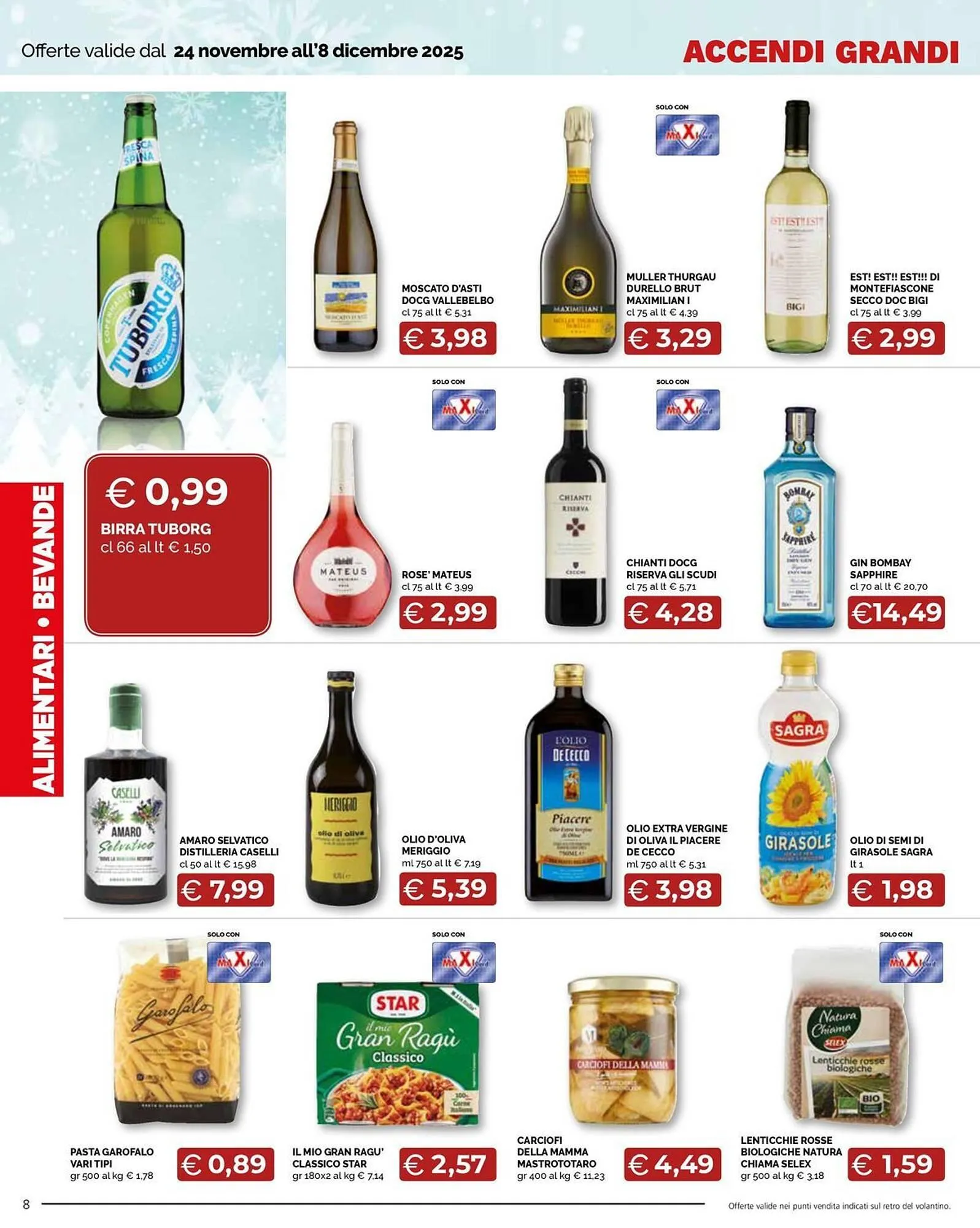 Volantino Maxisconto da 24 novembre a 8 dicembre di 2025 - Pagina del volantino 8