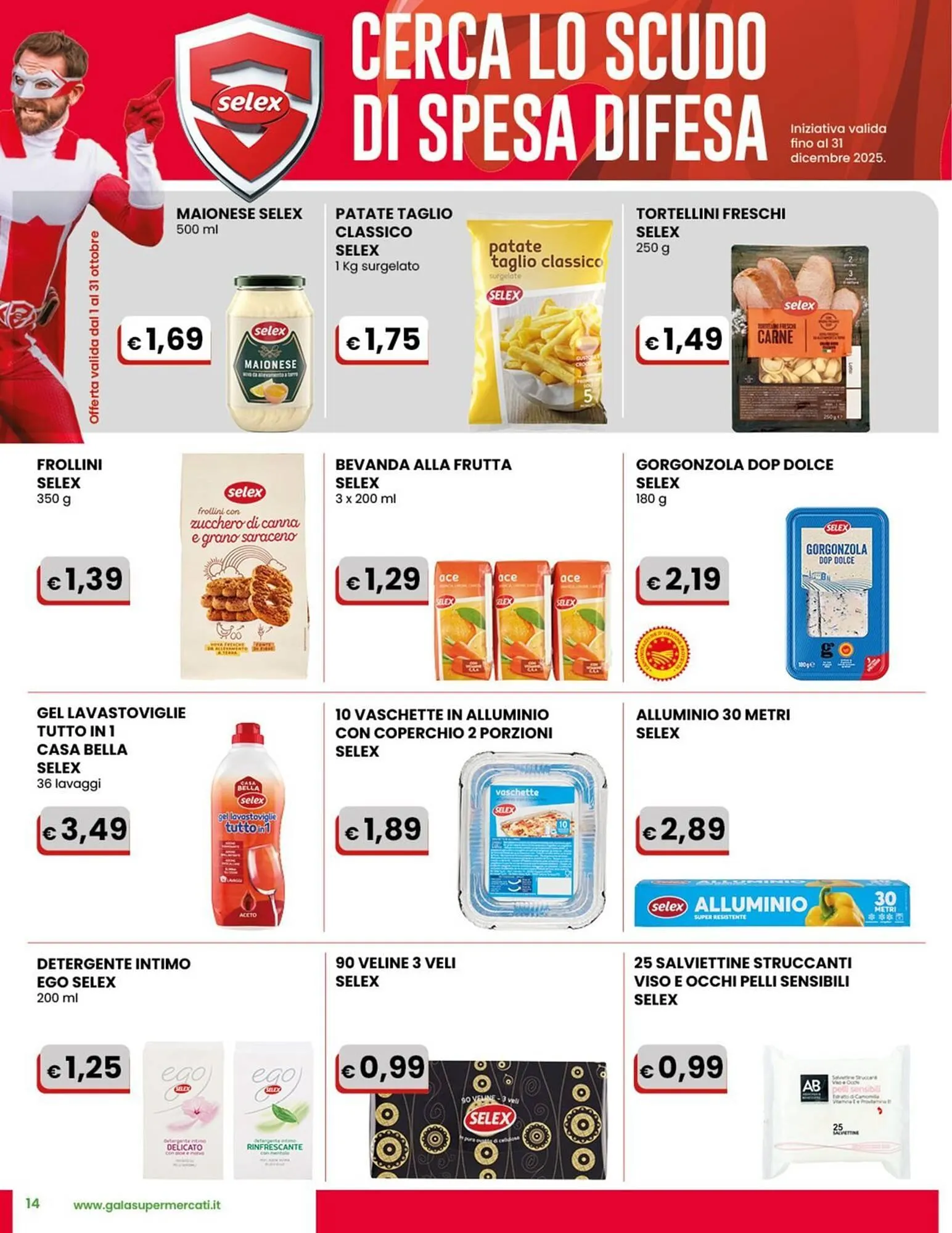Volantino Gala Supermercati da 22 ottobre a 4 novembre di 2025 - Pagina del volantino 14