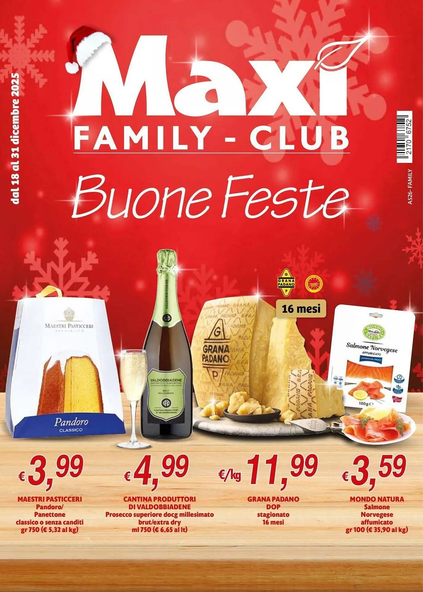 Volantino Maxi Family da 18 dicembre a 31 dicembre di 2025 - Pagina del volantino 1