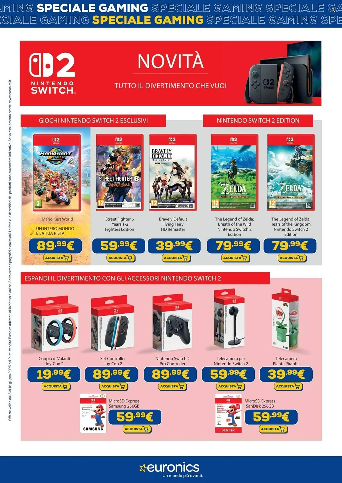 Volantino Euronics da 5 giugno a 18 giugno di 2025 - Pagina del volantino 2