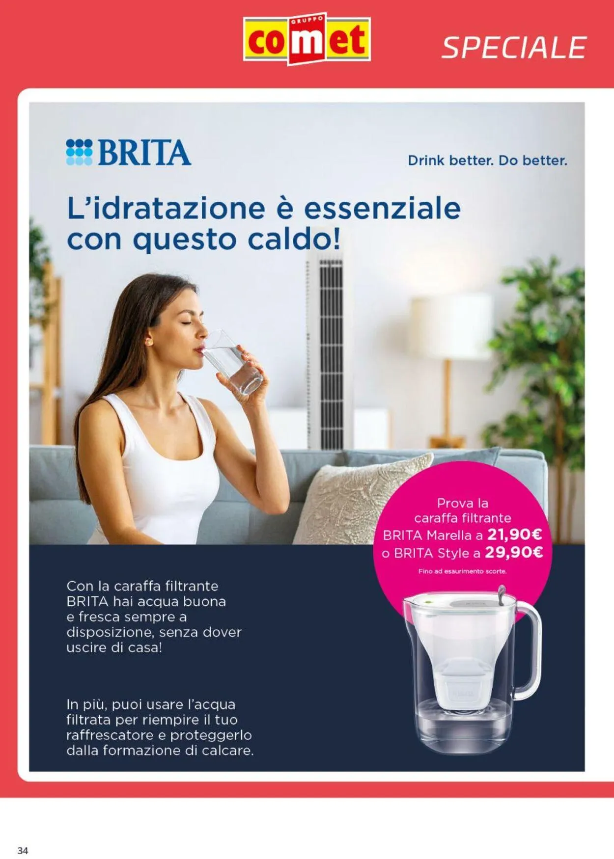 Comet Volantino attuale da 1 agosto a 20 agosto di 2025 - Pagina del volantino 34