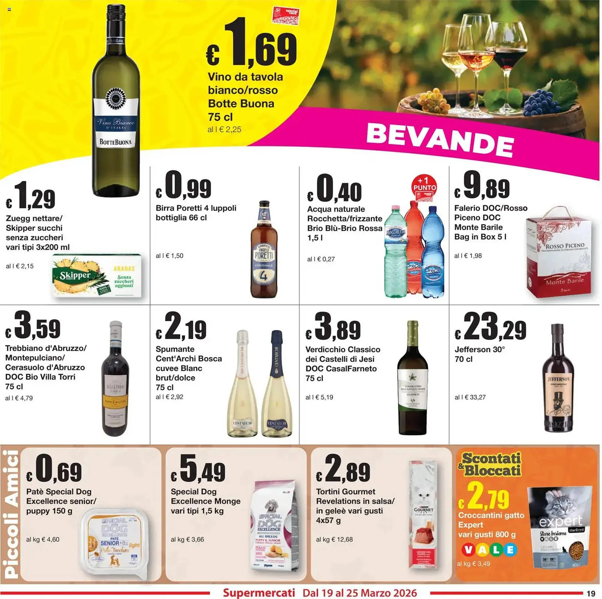 Volantino Sì con te da 19 marzo a 25 marzo di 2026 - Pagina del volantino 19