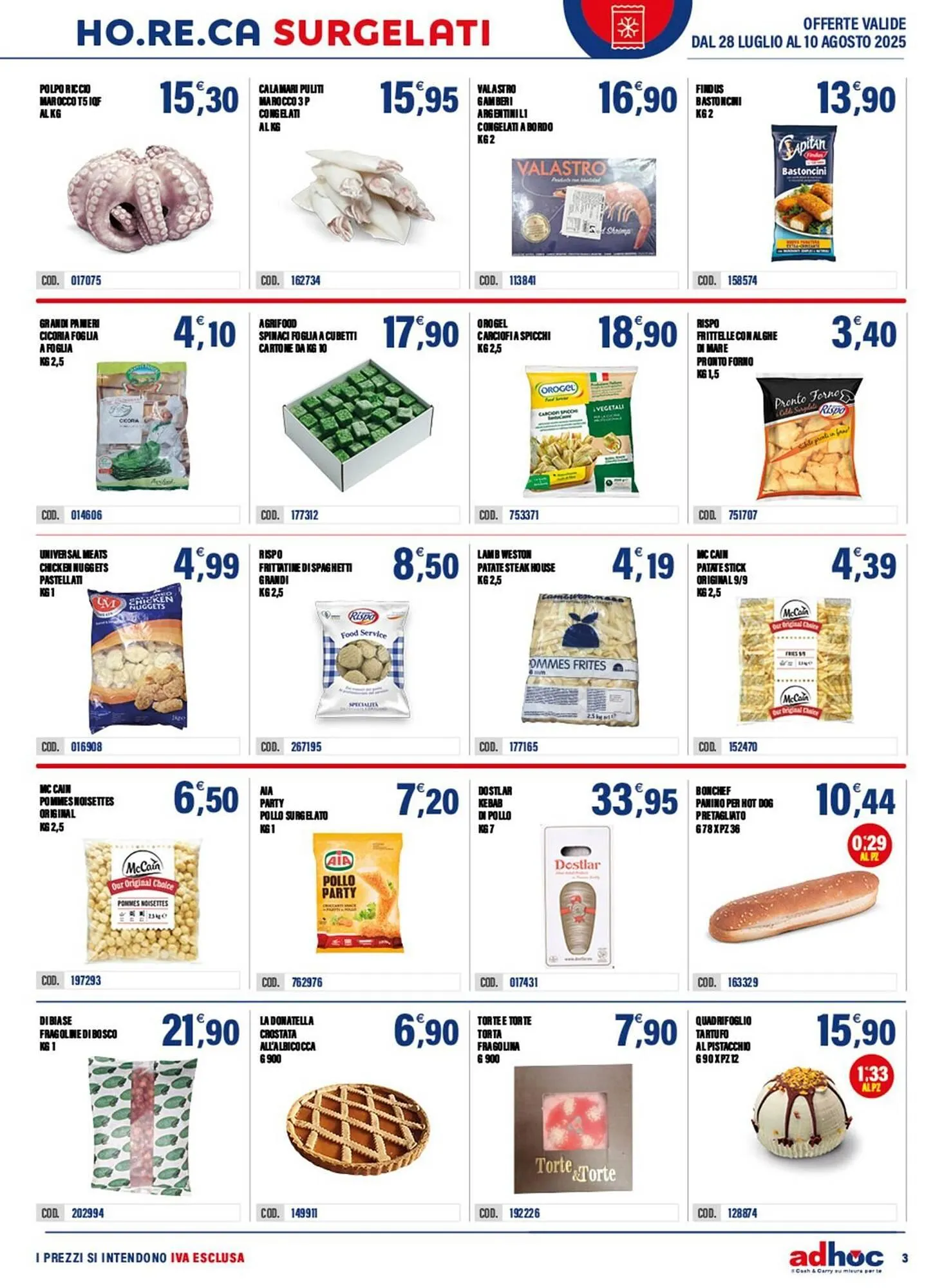 Volantino Adhoc da 28 luglio a 10 agosto di 2025 - Pagina del volantino 3