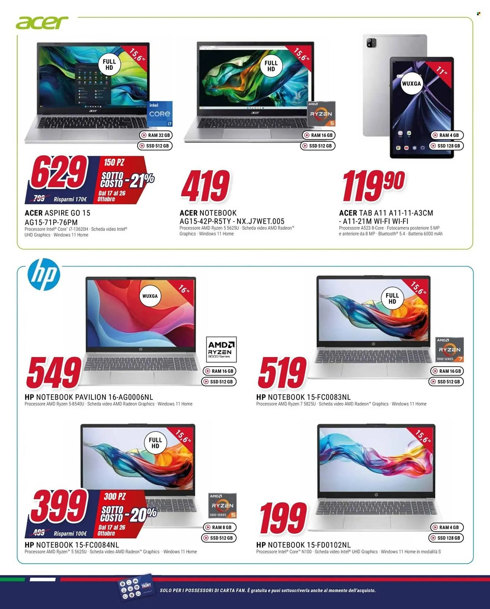 Volantino Trony da 17 ottobre a 29 ottobre di 2025 - Pagina del volantino 7