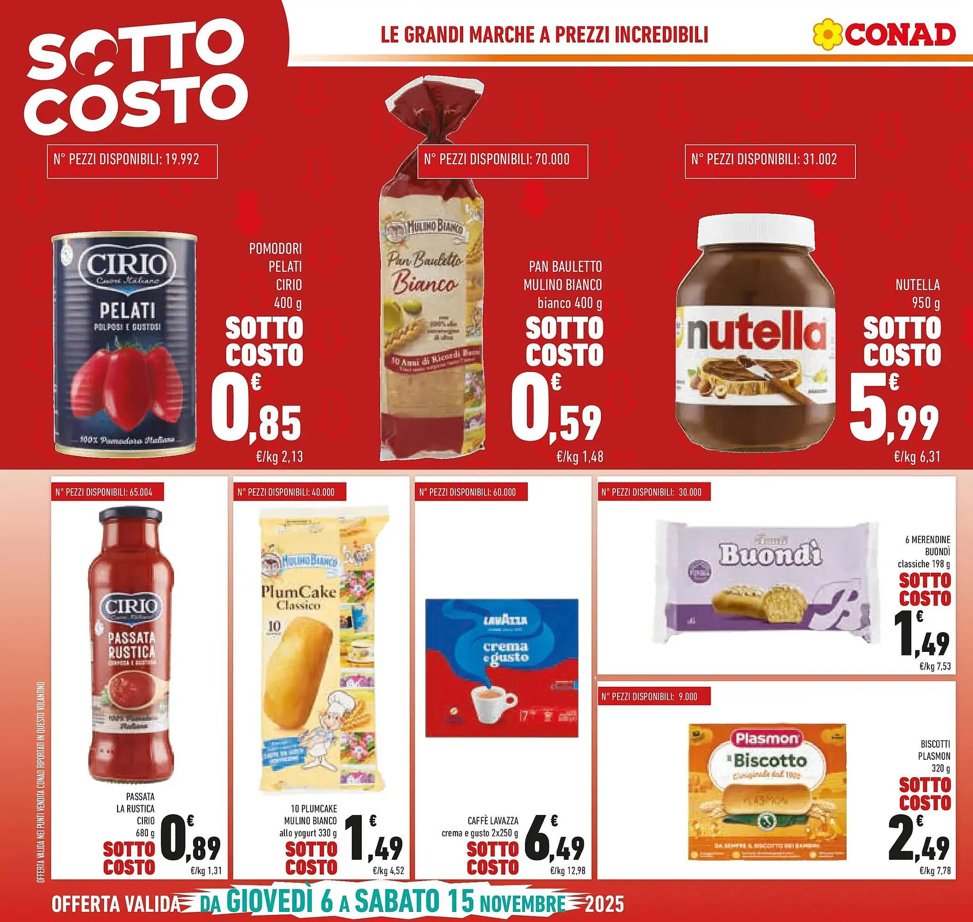 Volantino Conad da 5 novembre a 18 novembre di 2025 - Pagina del volantino 6