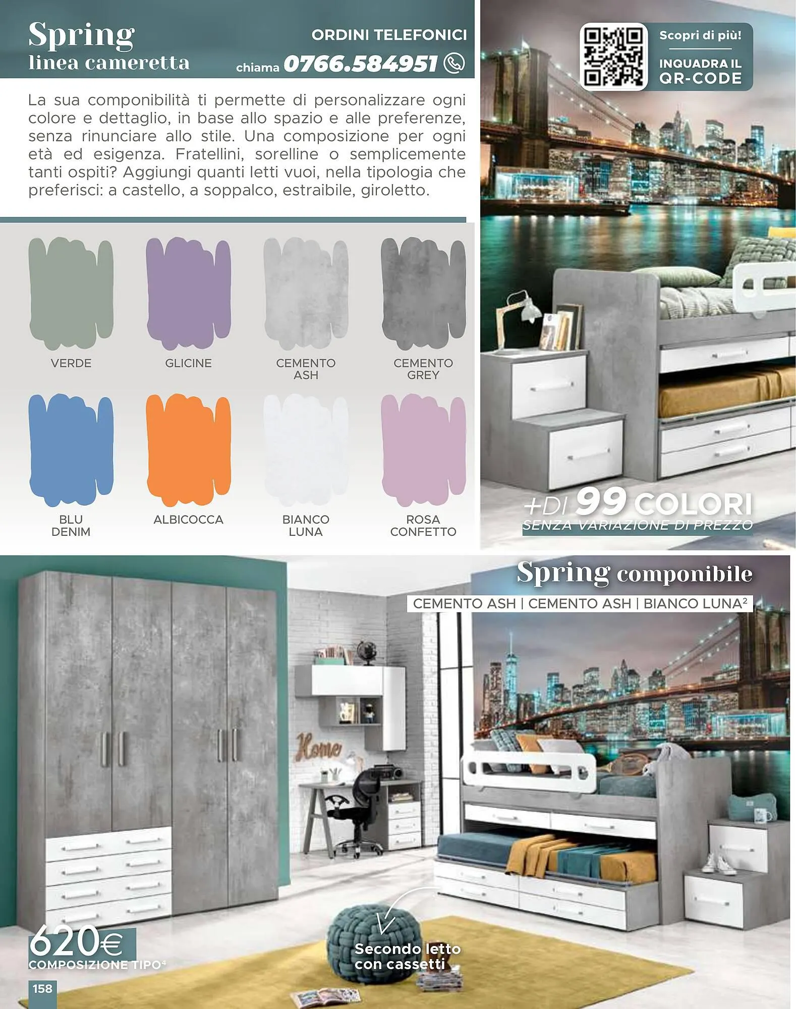 Volantino Mondo Convenienza da 1 aprile a 1 settembre di 2024 - Pagina del volantino 158