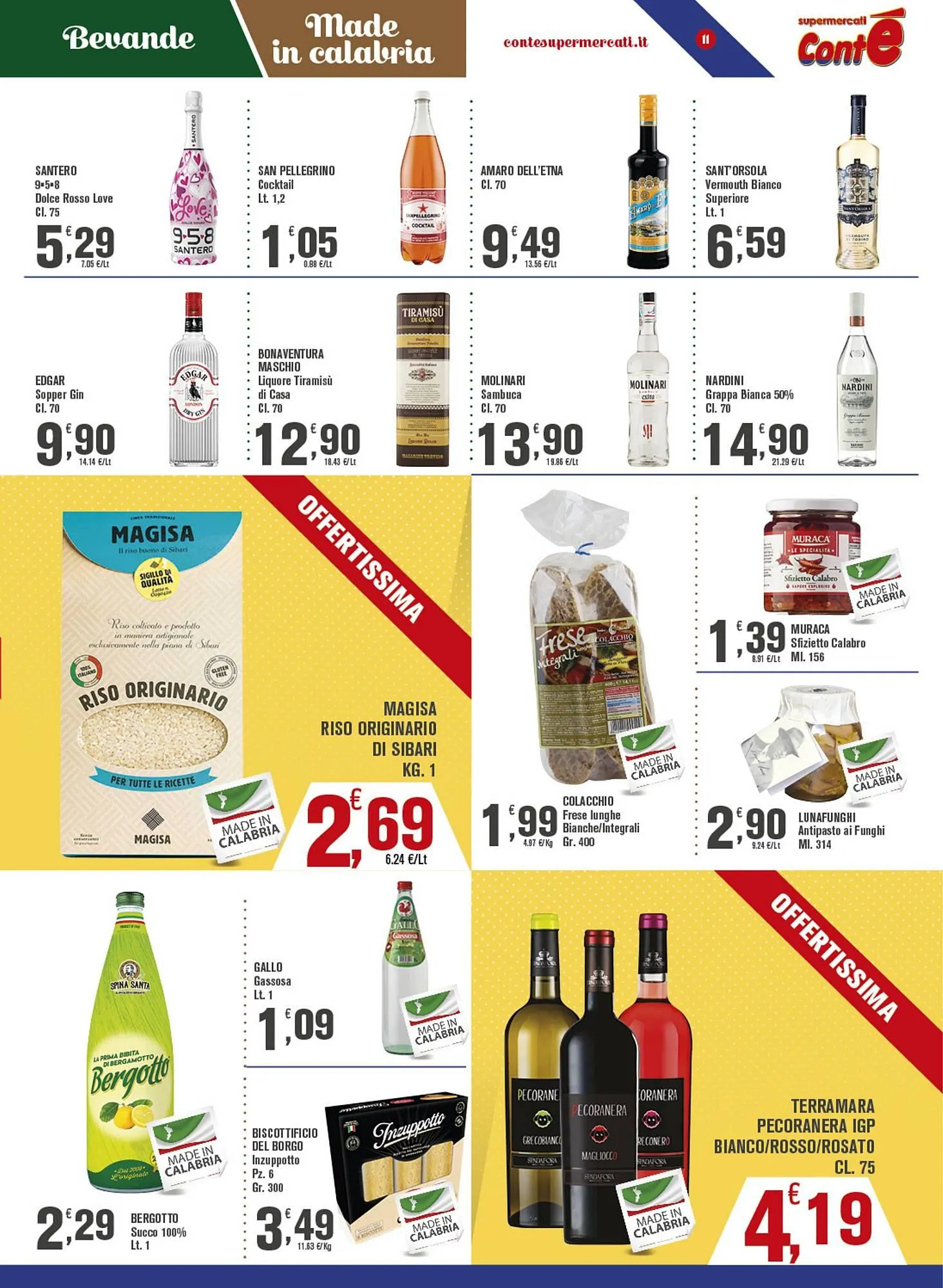Volantino Conté Supermercati da 2 ottobre a 12 ottobre di 2025 - Pagina del volantino 11