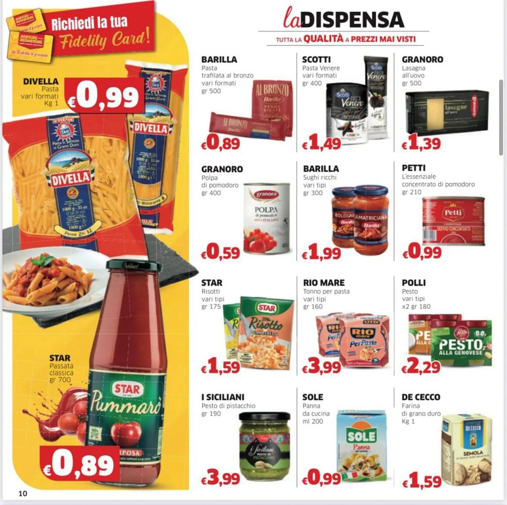 Volantino Mercati Alimentari da 3 luglio a 16 luglio di 2025 - Pagina del volantino 10