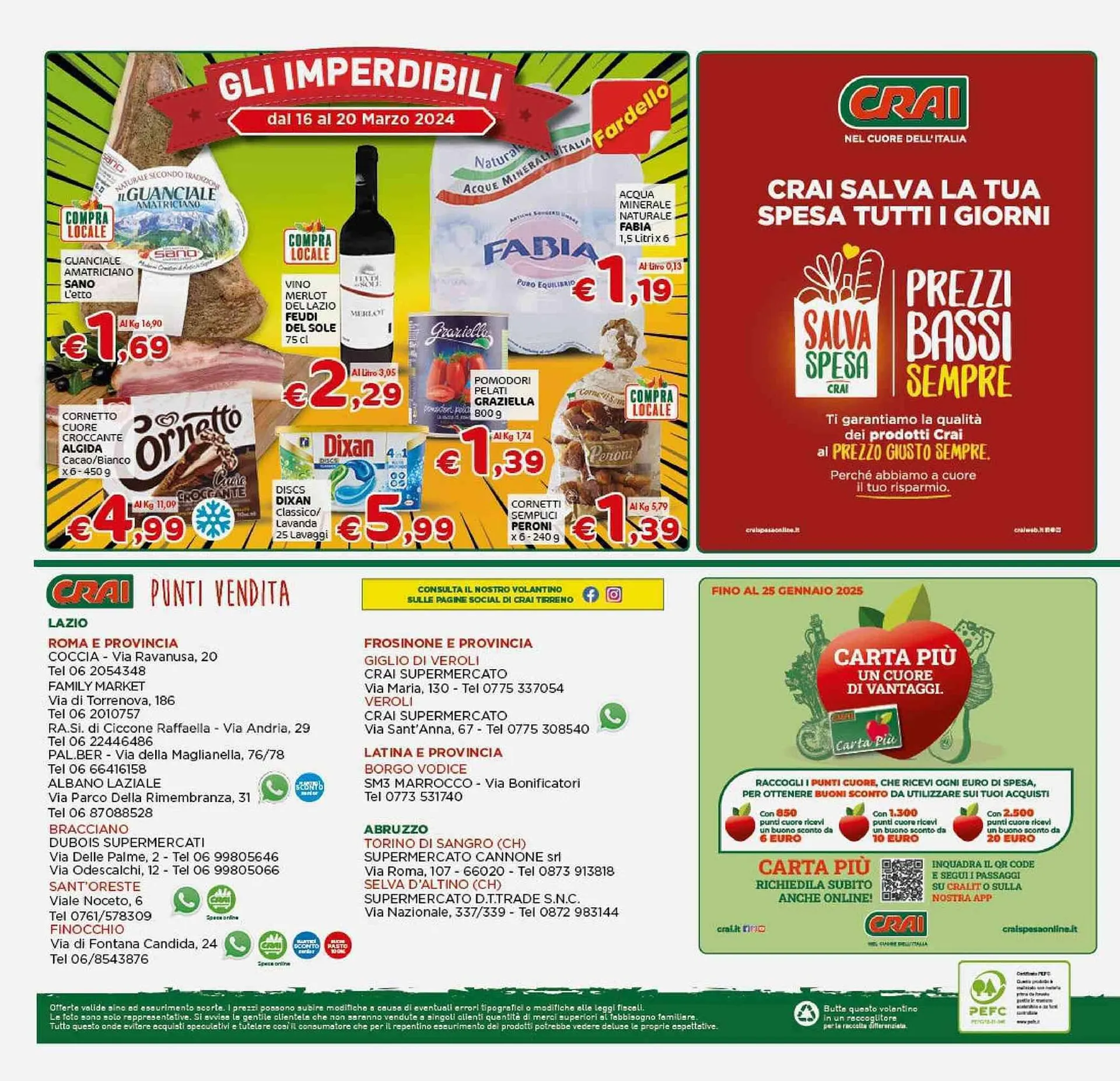 Volantino Crai da 7 marzo a 20 marzo di 2024 - Pagina del volantino 16
