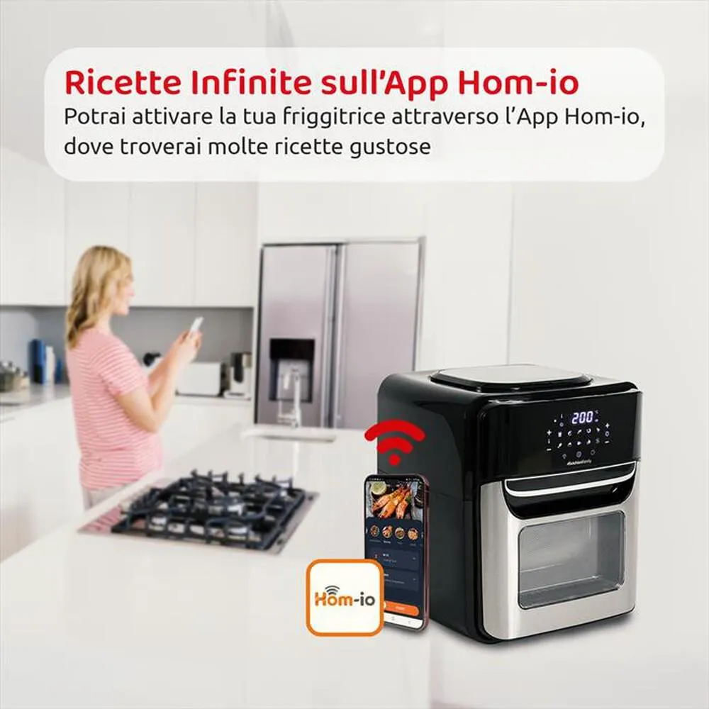 MELCHIONI FAMILY - Friggitrice ad aria VIRGINIA-nero